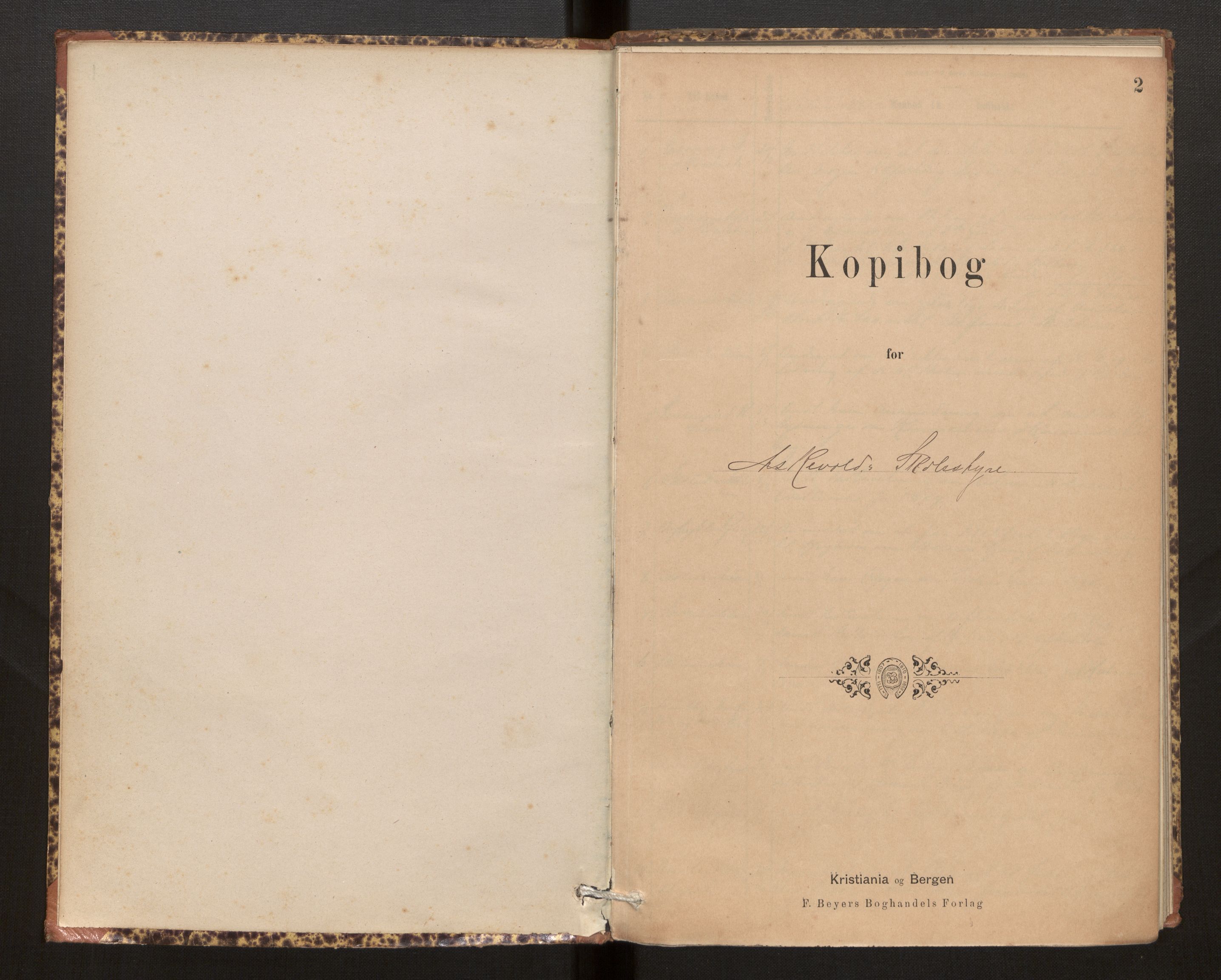 Askvoll sokneprestembete, SAB/A-79501/J/Jb/Jbb/L0001: Kopibok for Askvoll skulestyre, 1890-1916