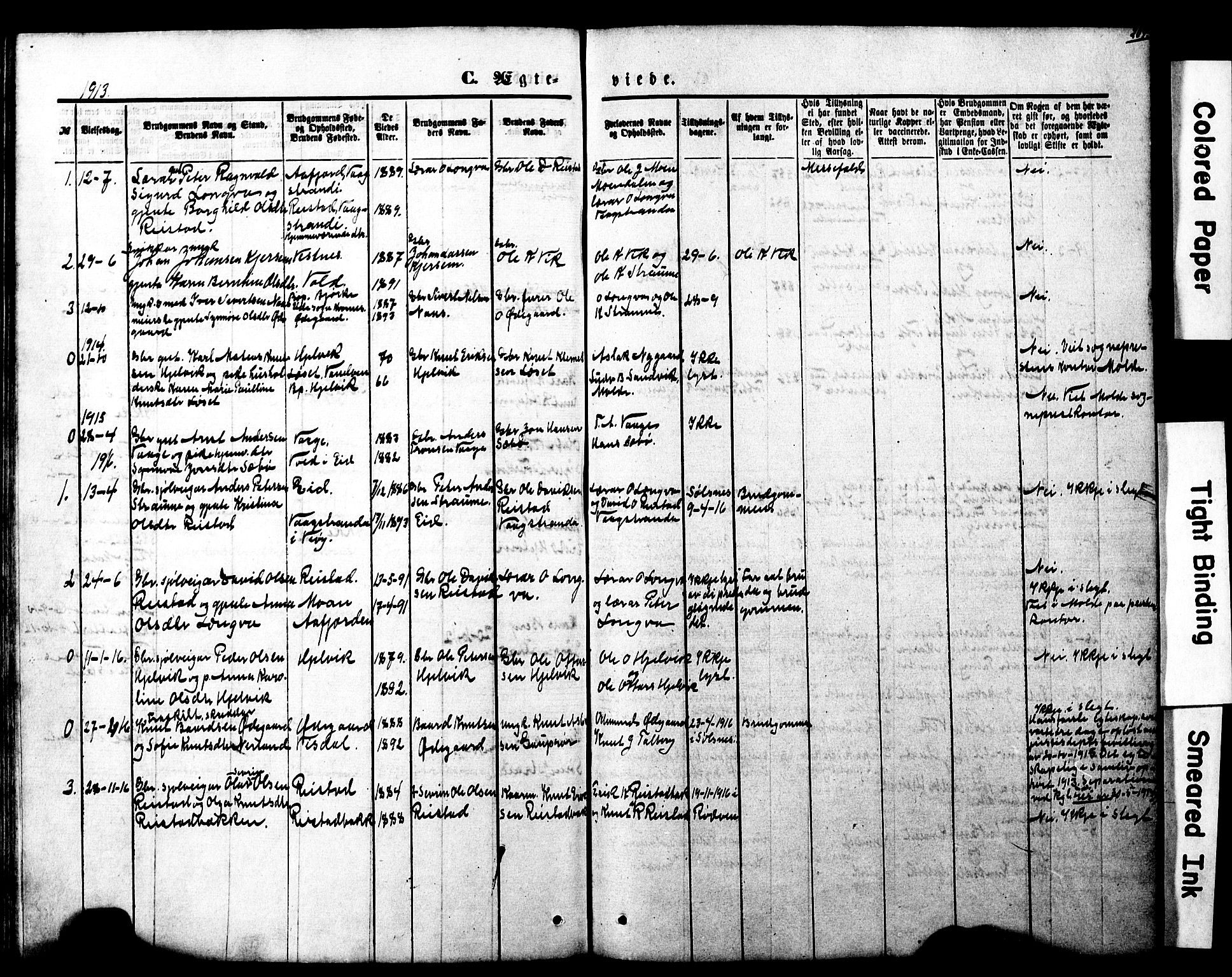 Ministerialprotokoller, klokkerbøker og fødselsregistre - Møre og Romsdal, SAT/A-1454/550/L0618: Parish register (copy) no. 550C01, 1870-1927, p. 204