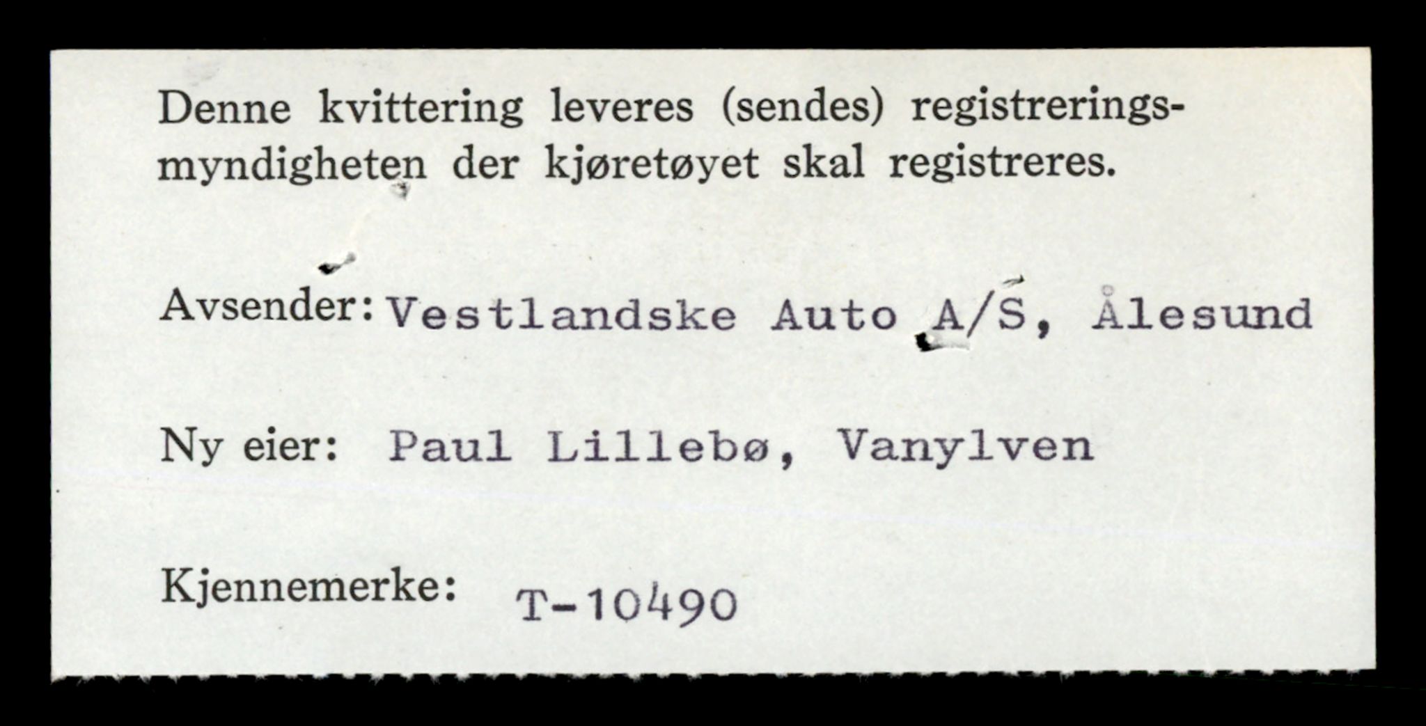 Møre og Romsdal vegkontor - Ålesund trafikkstasjon, SAT/A-4099/F/Fe/L0021: Registreringskort for kjøretøy T 10471 - T 10583, 1927-1998, p. 518