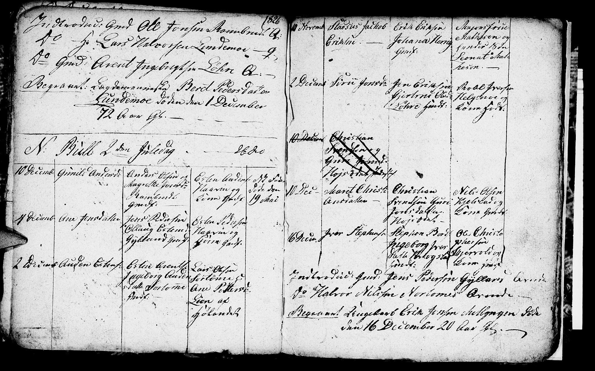 Ministerialprotokoller, klokkerbøker og fødselsregistre - Sør-Trøndelag, AV/SAT-A-1456/692/L1109: Parish register (copy) no. 692C04, 1825-1827