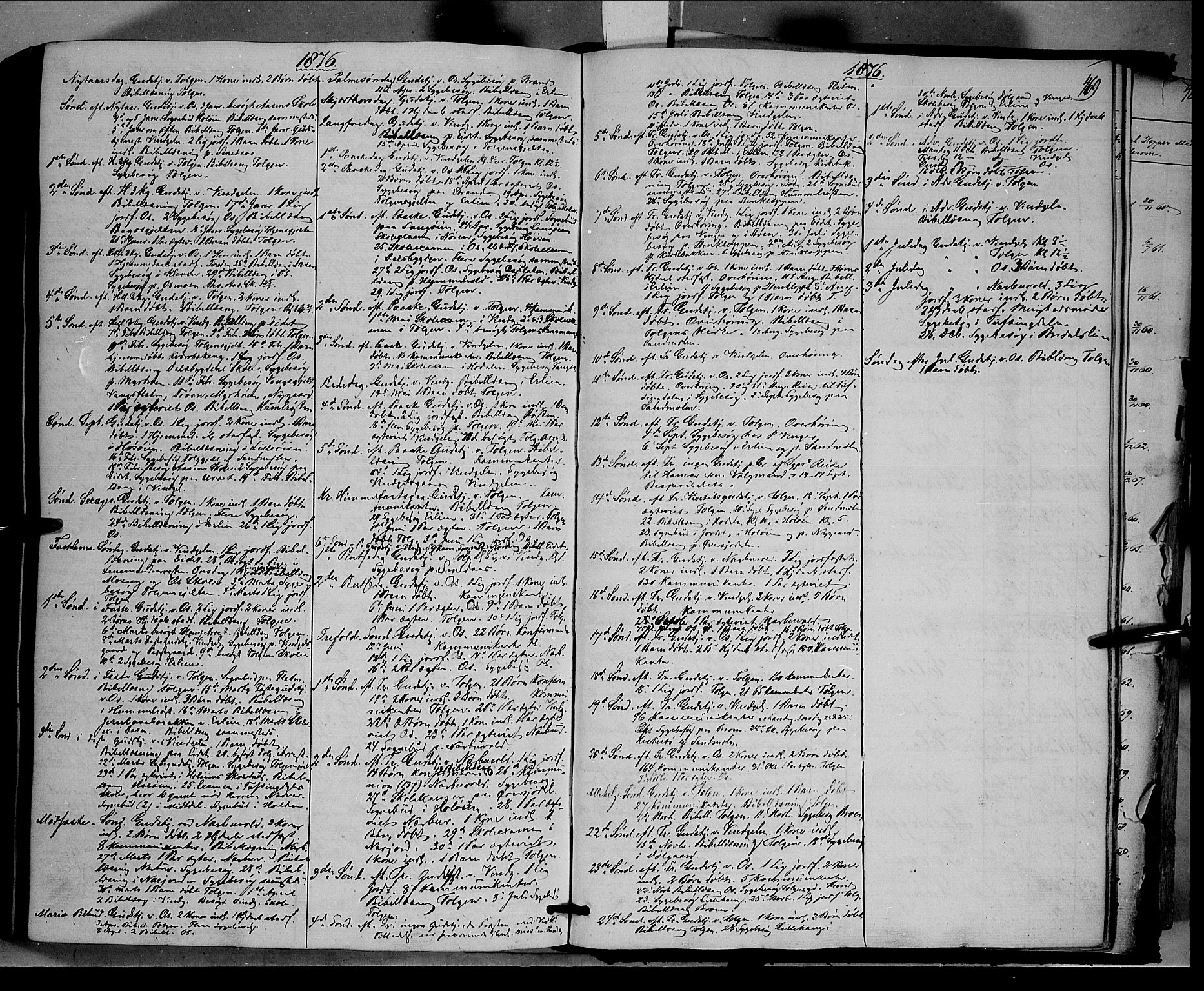 Tolga prestekontor, SAH/PREST-062/K/L0006: Parish register (official) no. 6, 1852-1876, p. 469