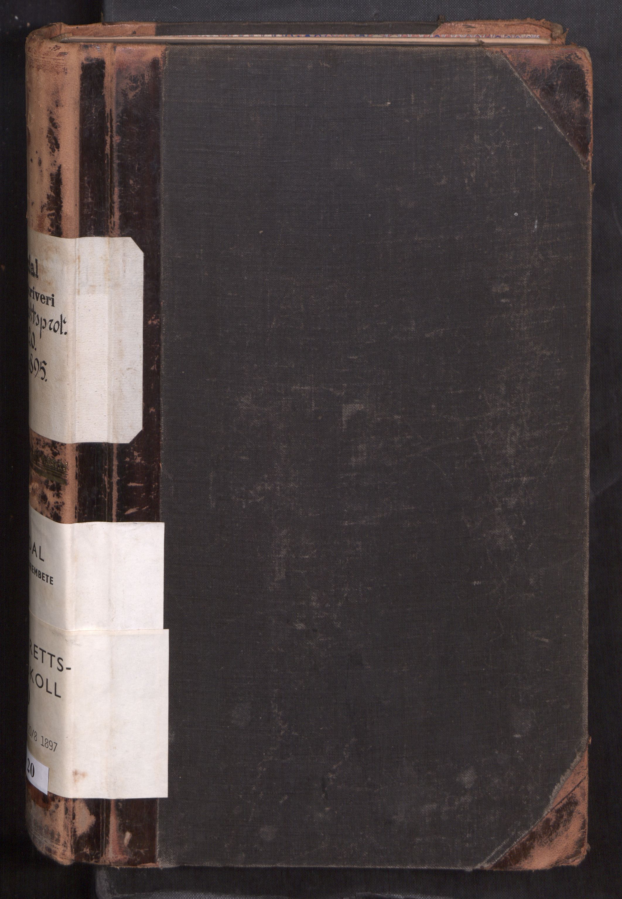 Orkdal sorenskriveri, SAT/A-4169/1/1/1B/L0020: Ekstrarettsprotokoll, 1888-1897