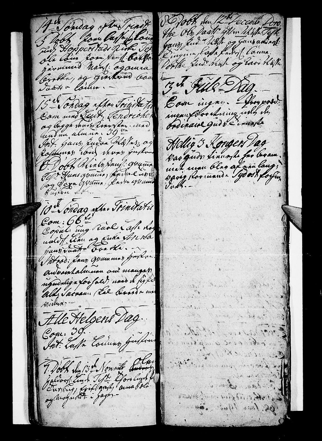 Vik sokneprestembete, AV/SAB-A-81501/H/Haa/Haaa/L0001: Parish register (official) no. A 1 / 4, 1727-1740