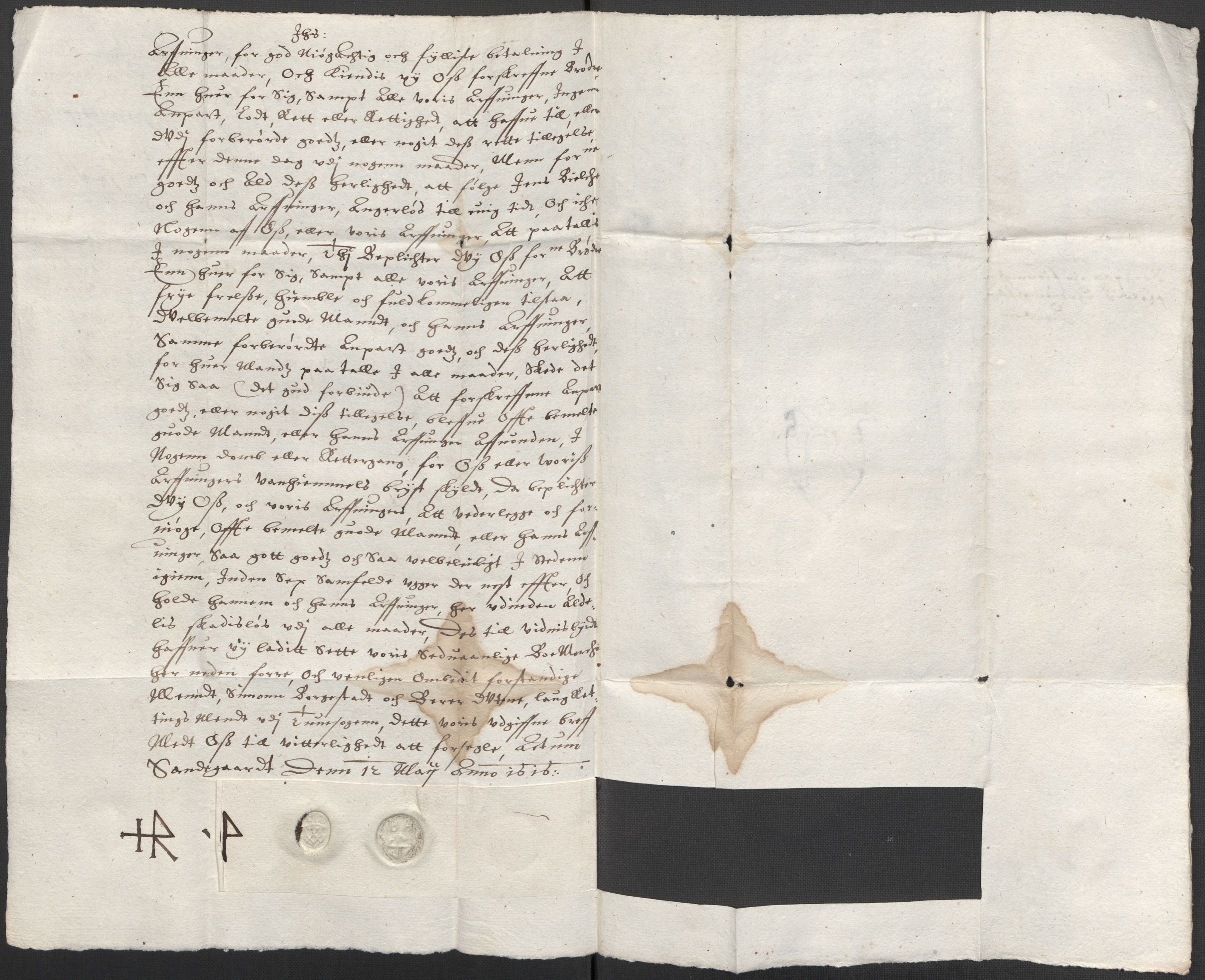 Riksarkivets diplomsamling, RA/EA-5965/F12/L0008: Pk. 8 (II), 1602-1704, p. 30