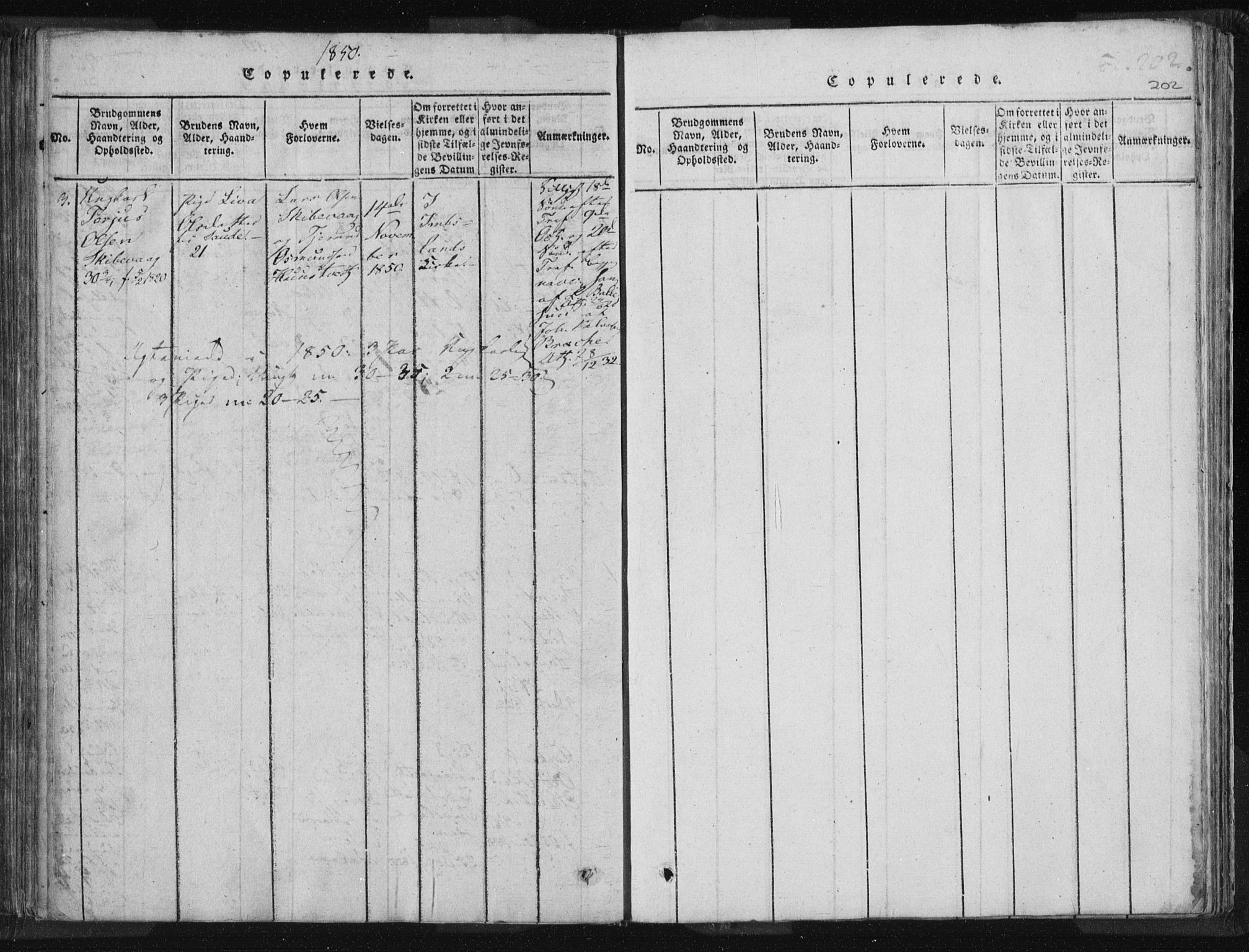 Vikedal sokneprestkontor, AV/SAST-A-101840/01/IV: Parish register (official) no. A 5, 1817-1850, p. 202