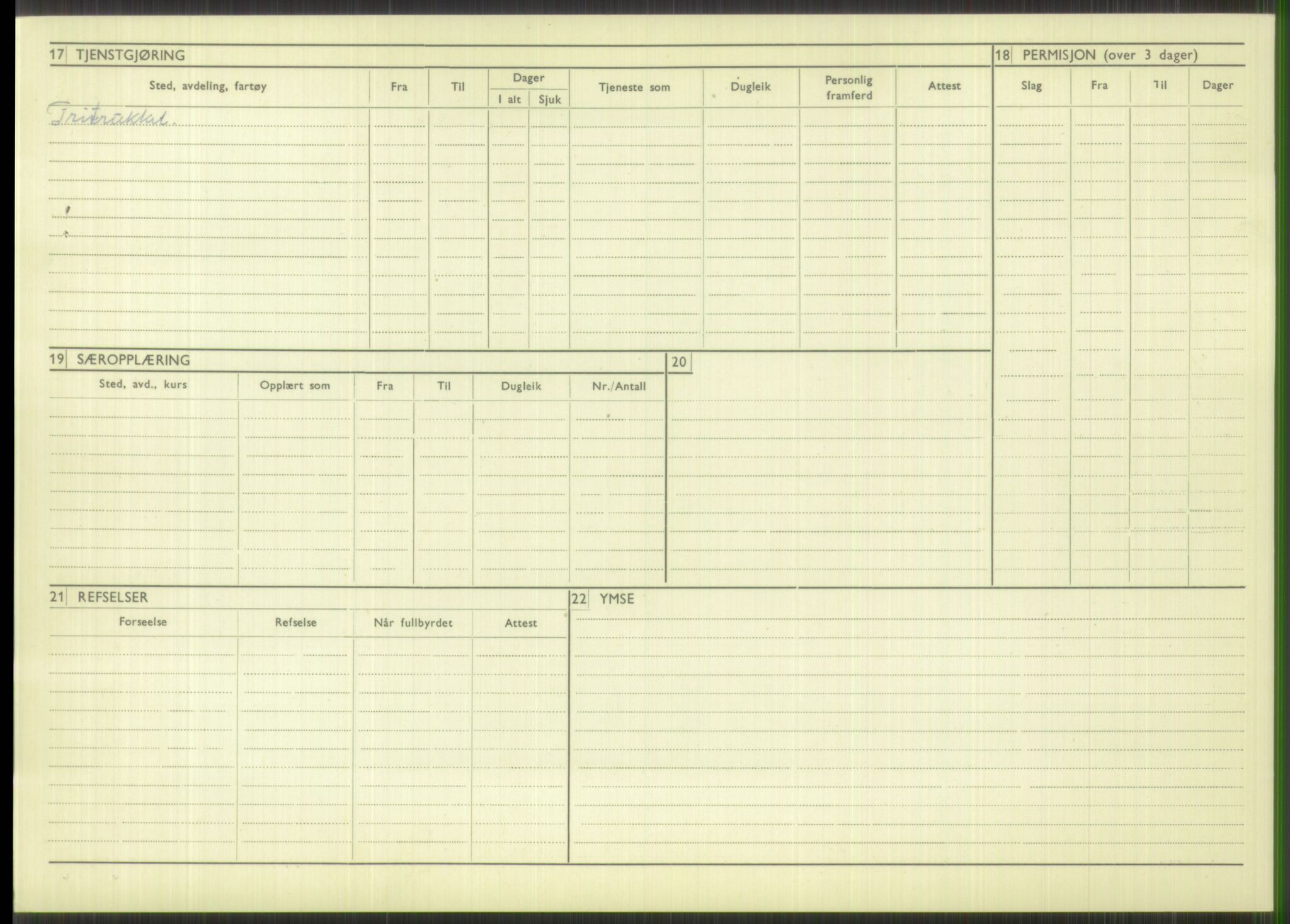 Forsvaret, Troms infanteriregiment nr. 16, AV/RA-RAFA-3146/P/Pa/L0016: Rulleblad for regimentets menige mannskaper, årsklasse 1932, 1932, p. 368