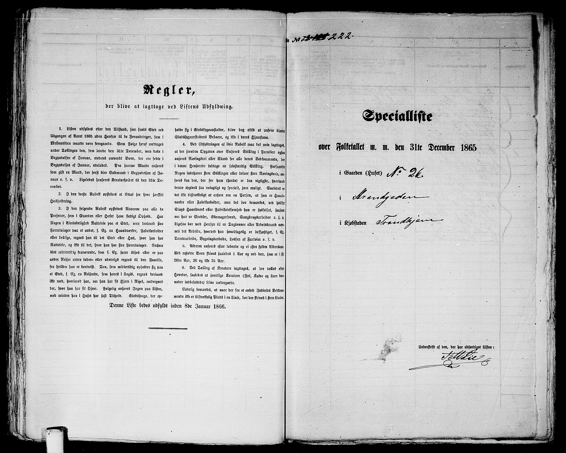 RA, 1865 census for Trondheim, 1865, p. 479