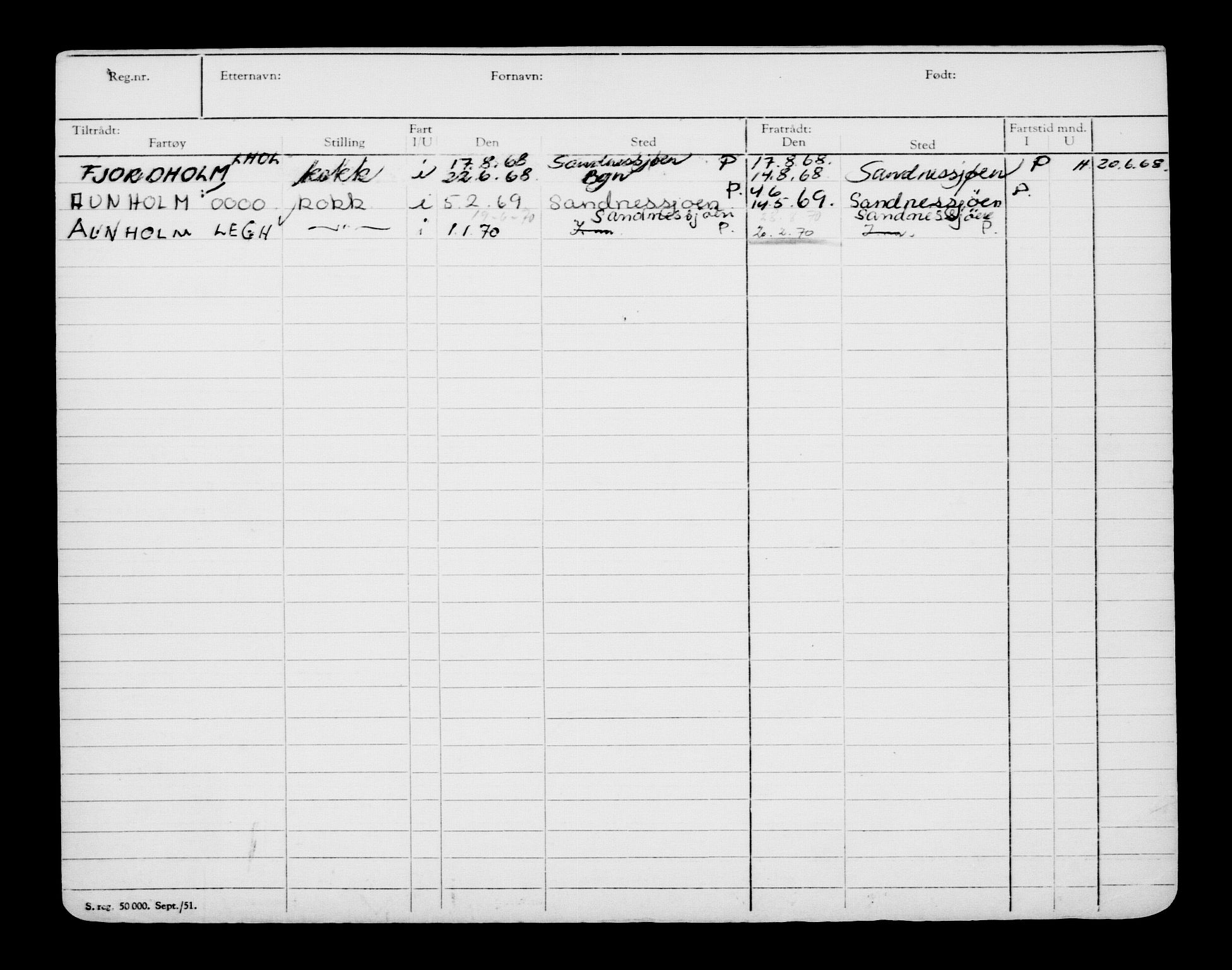 Direktoratet for sjømenn, RA/S-3545/G/Gb/L0058: Hovedkort, 1905, p. 264