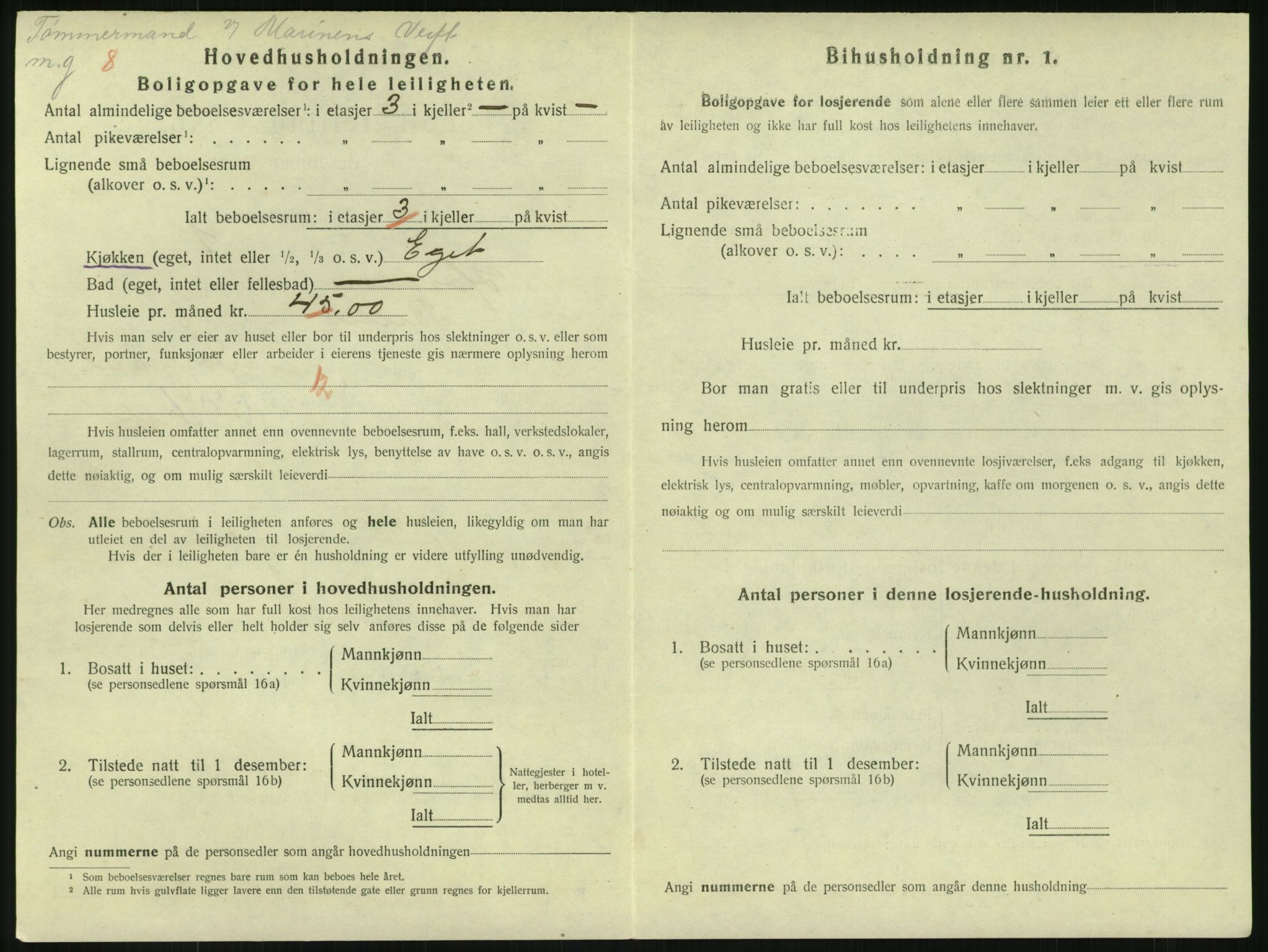 SAKO, 1920 census for Horten, 1920, p. 4628