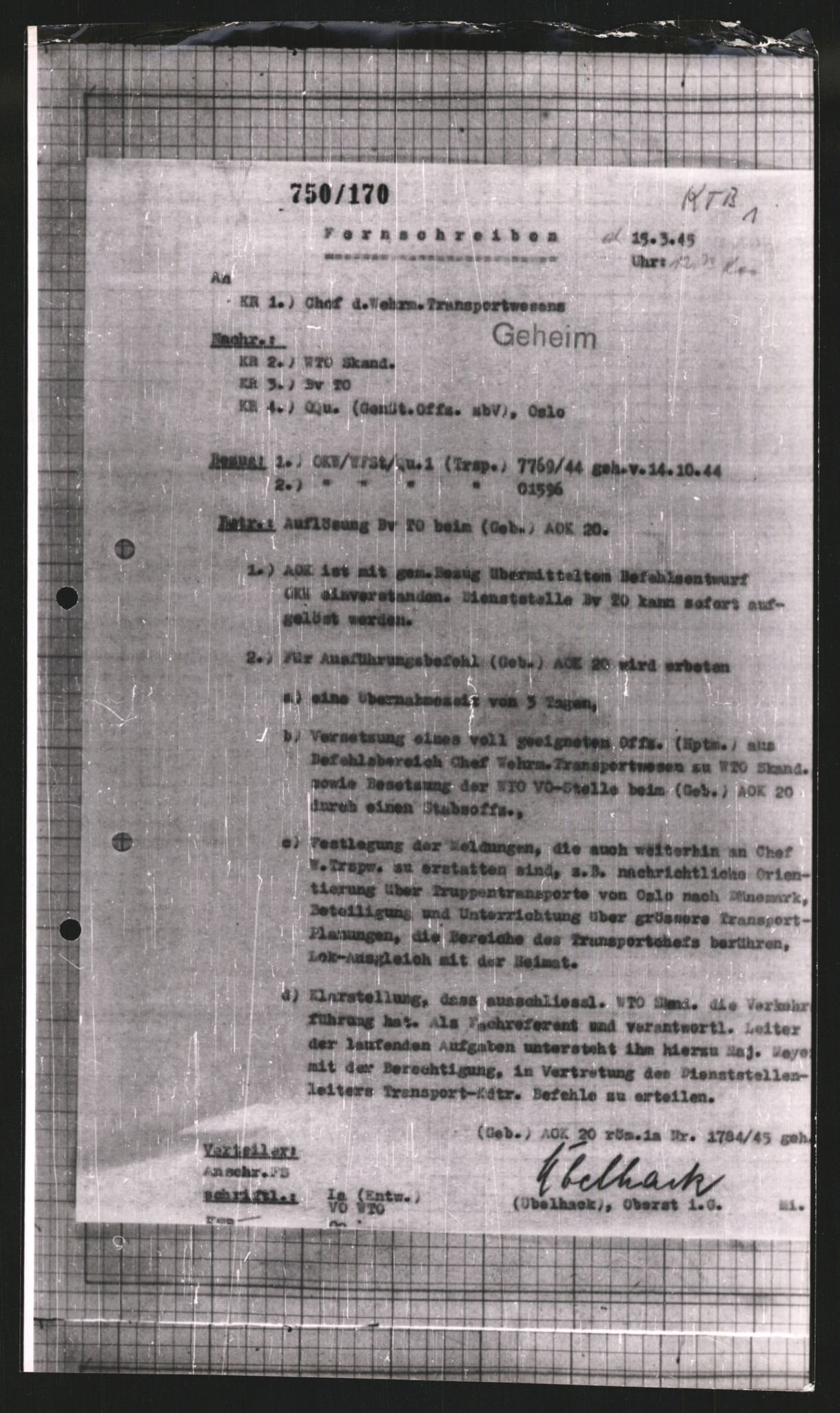 Forsvarets Overkommando. 2 kontor. Arkiv 11.4. Spredte tyske arkivsaker, AV/RA-RAFA-7031/D/Dar/Dara/L0008: Krigsdagbøker for 20. Gebirgs-Armee-Oberkommando (AOK 20), 1945, p. 471