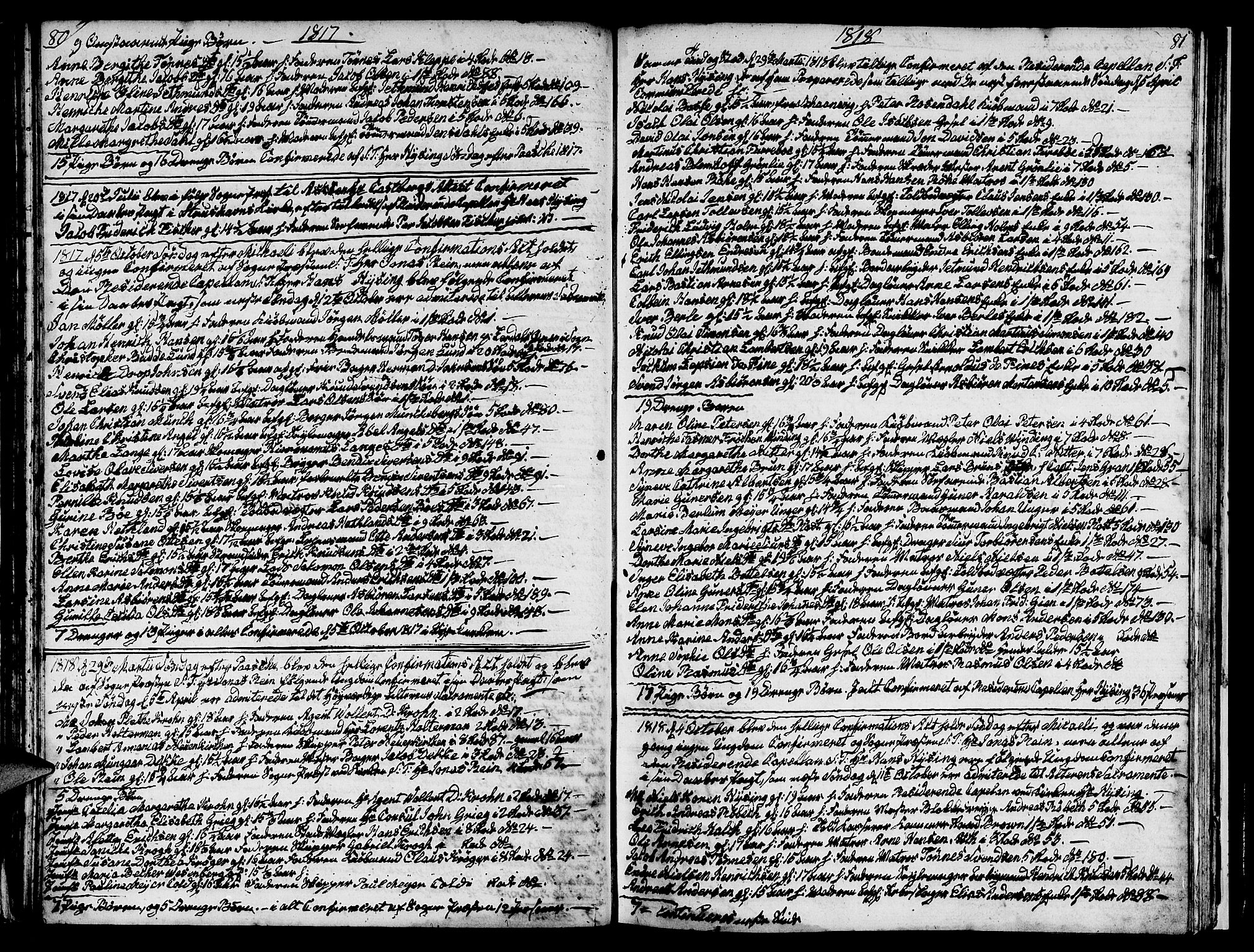 Nykirken Sokneprestembete, SAB/A-77101/H/Hab: Parish register (copy) no. A 1, 1770-1821, p. 80-81