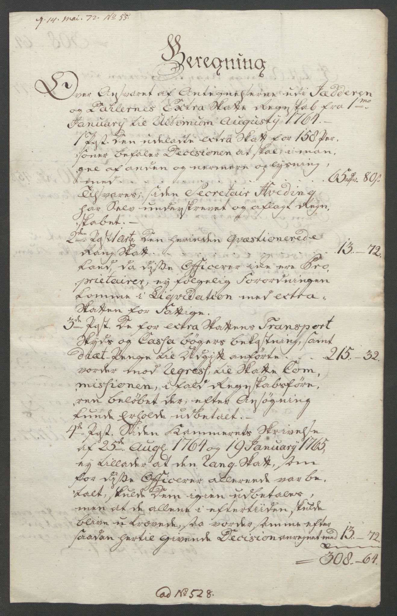 Rentekammeret inntil 1814, Reviderte regnskaper, Fogderegnskap, AV/RA-EA-4092/R46/L2835: Ekstraskatten Jæren og Dalane, 1762-1764, p. 450