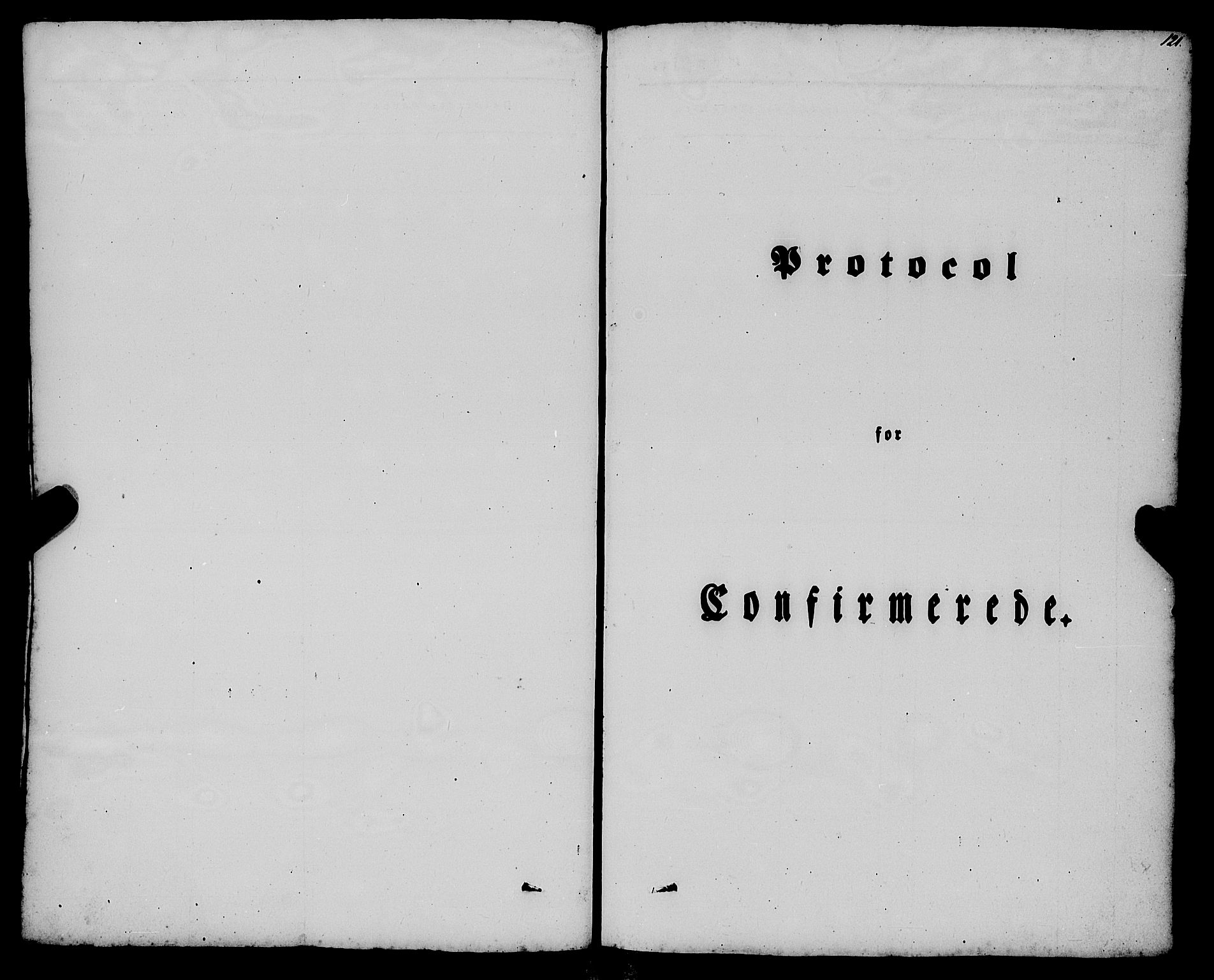 Gulen sokneprestembete, SAB/A-80201/H/Haa/Haaa/L0021: Parish register (official) no. A 21, 1848-1858, p. 121