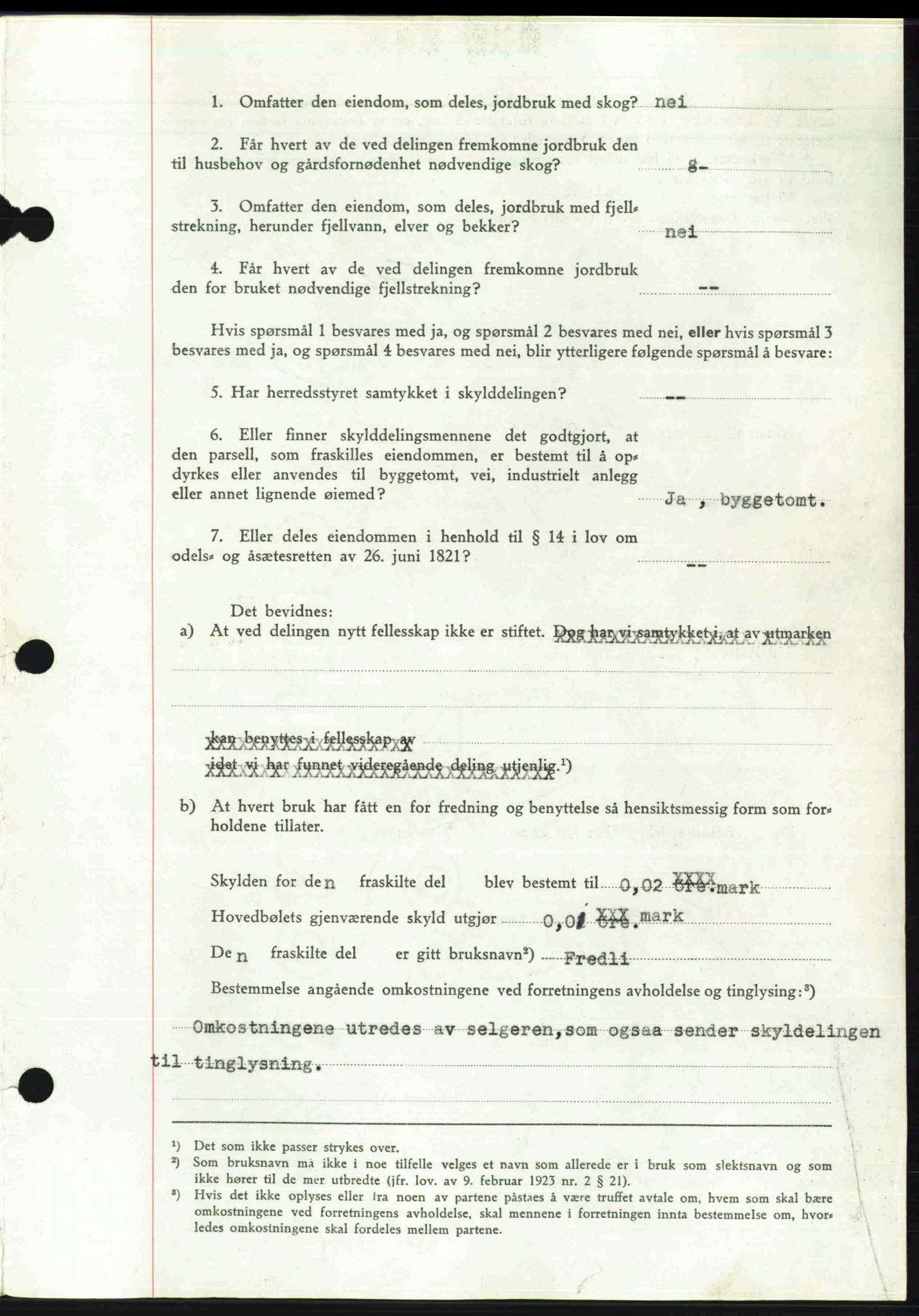 Toten tingrett, SAH/TING-006/H/Hb/Hbc/L0004: Mortgage book no. Hbc-04, 1938-1938, Diary no: : 713/1938