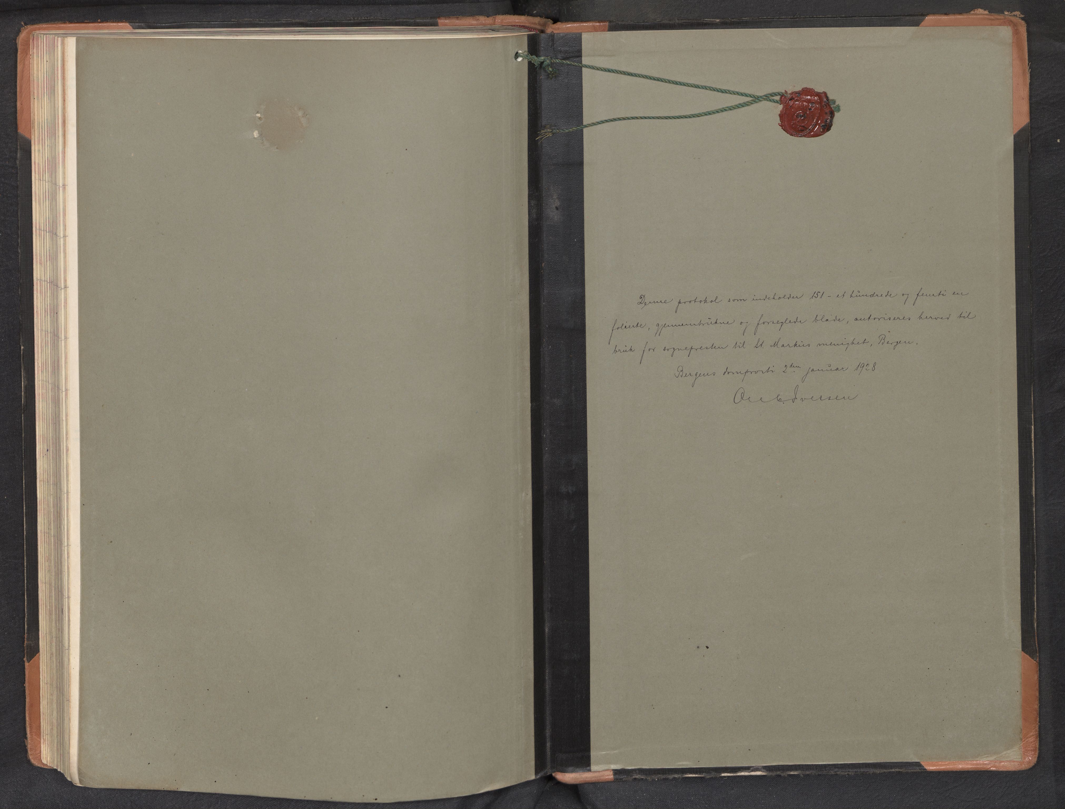 St. Markus sokneprestembete, AV/SAB-A-99935: Parish register (official) no. D 1, 1924-1958
