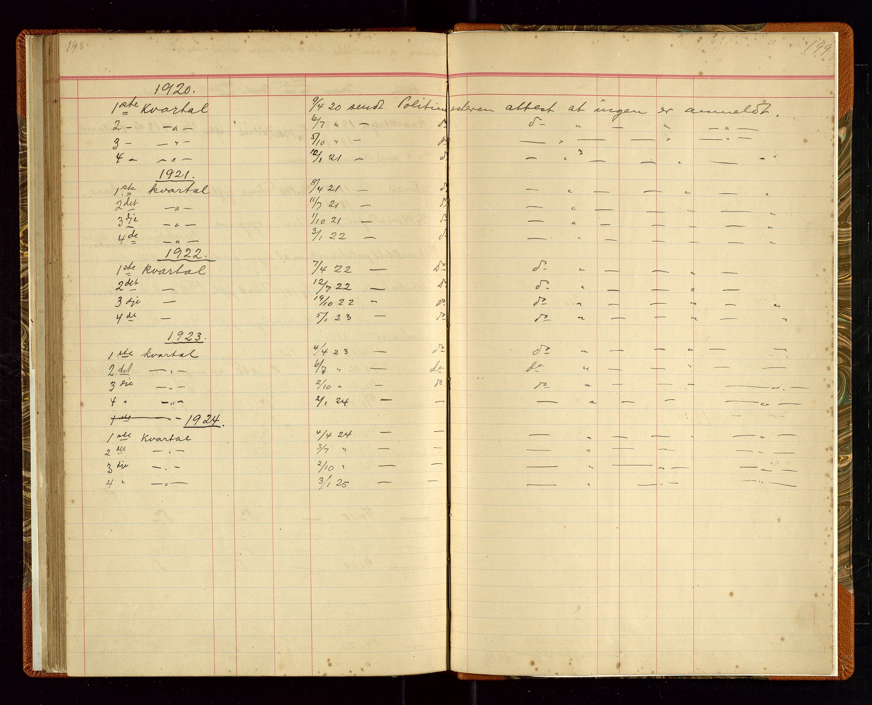 Time lensmannskontor, SAST/A-100420/Gga/L0001: Dødsfallprotokoll m/alfabetisk register, 1880-1921, p. 198-199