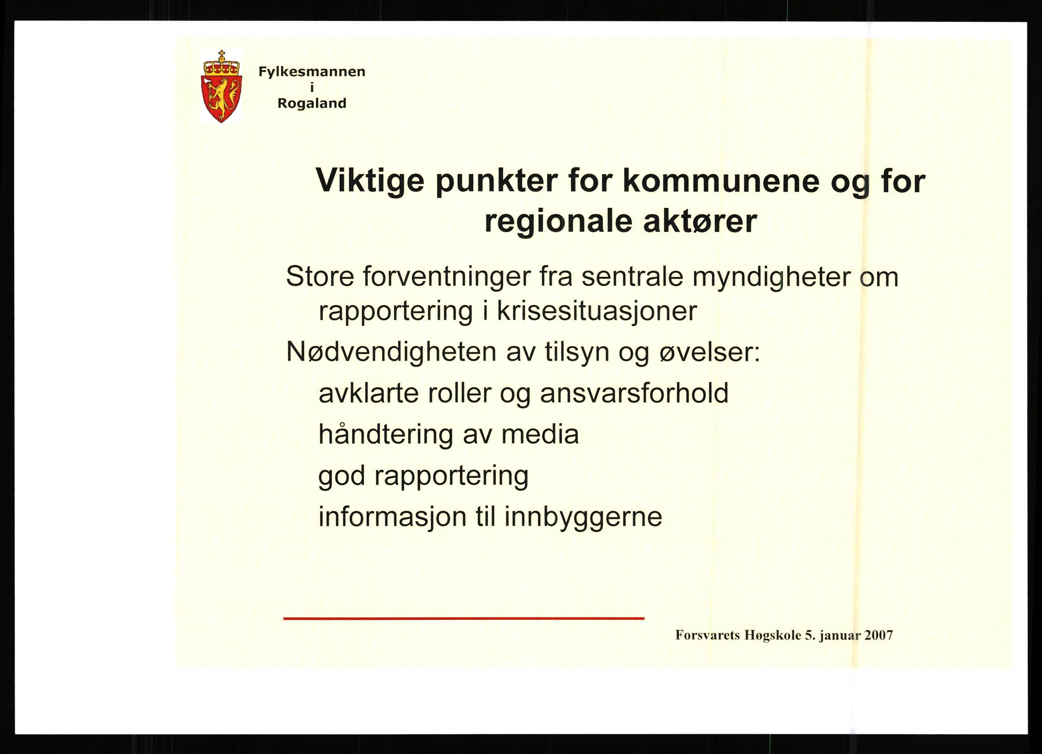 Pa 0436 - Tora Aasland, AV/SAST-A-102572/E/Ea/L0029: Fylkesmann i Rogaland/Alternativ framtid, 1984-2013, p. 13