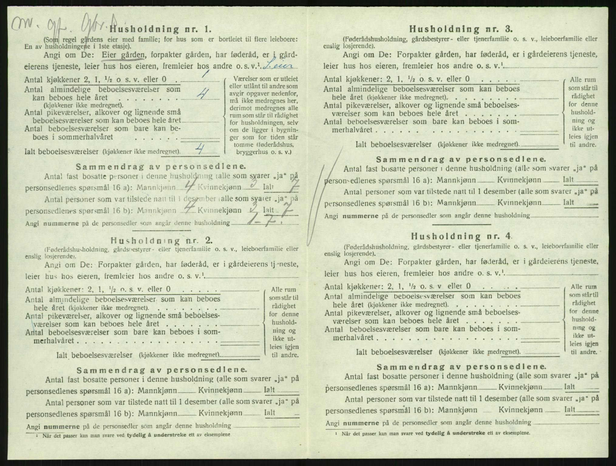 SAKO, 1920 census for Hedrum, 1920, p. 892