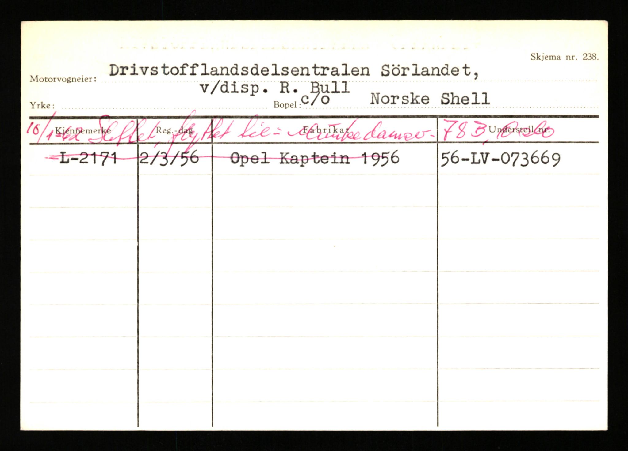 Stavanger trafikkstasjon, AV/SAST-A-101942/0/H/L0006: Dalva - Egersund, 1930-1971, p. 903