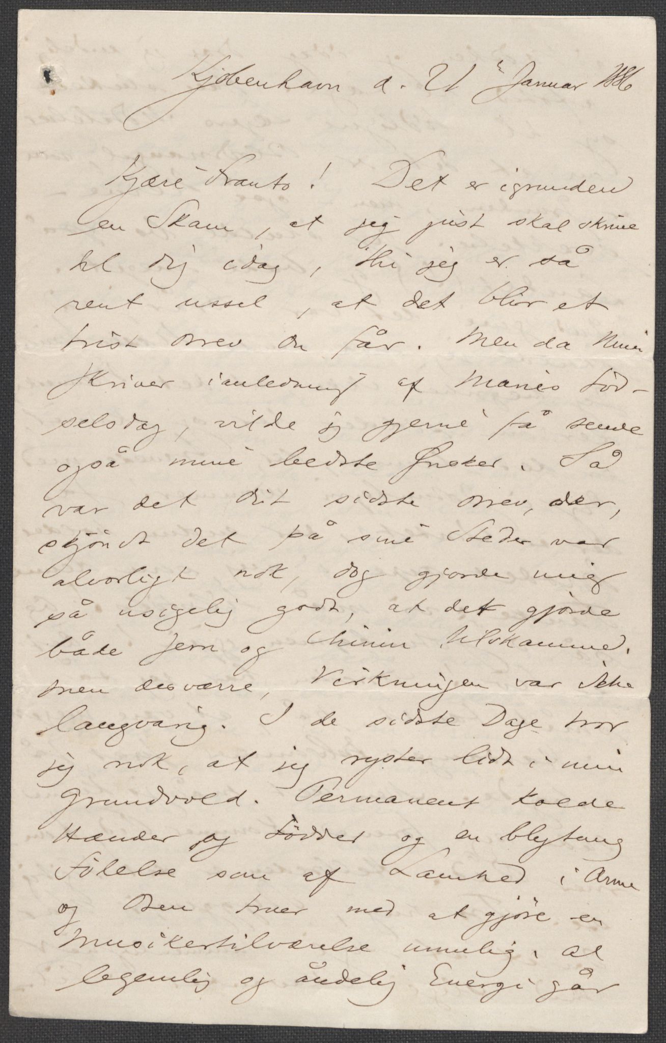 Beyer, Frants, AV/RA-PA-0132/F/L0001: Brev fra Edvard Grieg til Frantz Beyer og "En del optegnelser som kan tjene til kommentar til brevene" av Marie Beyer, 1872-1907, p. 164