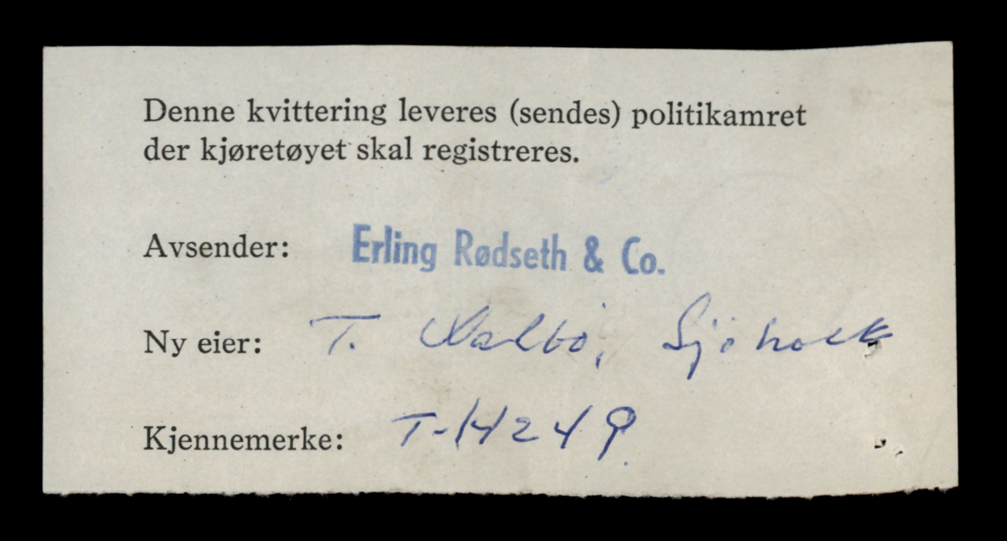 Møre og Romsdal vegkontor - Ålesund trafikkstasjon, AV/SAT-A-4099/F/Fe/L0044: Registreringskort for kjøretøy T 14205 - T 14319, 1927-1998, p. 1285