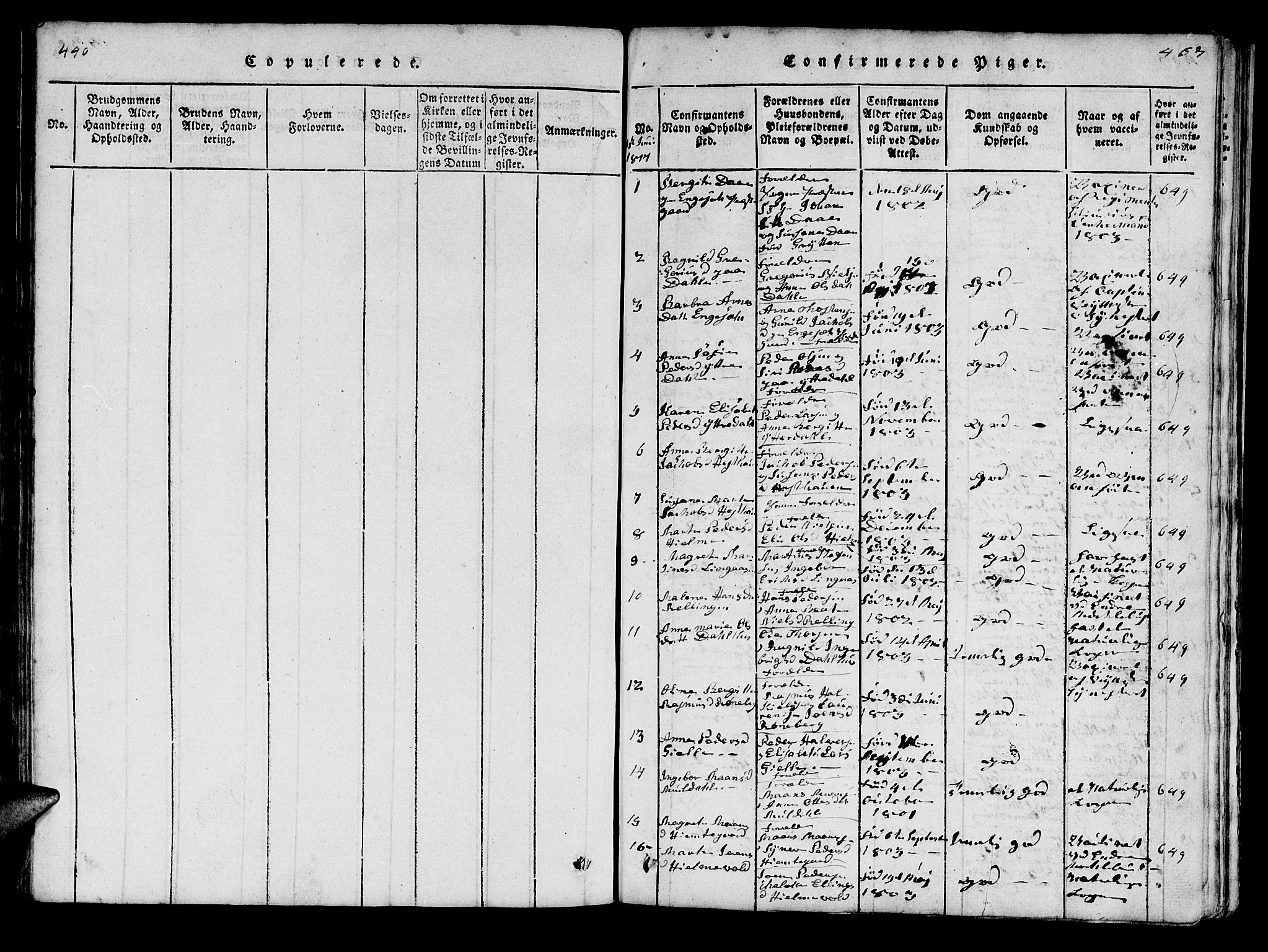 Ministerialprotokoller, klokkerbøker og fødselsregistre - Møre og Romsdal, SAT/A-1454/519/L0246: Parish register (official) no. 519A05, 1817-1834, p. 466-467