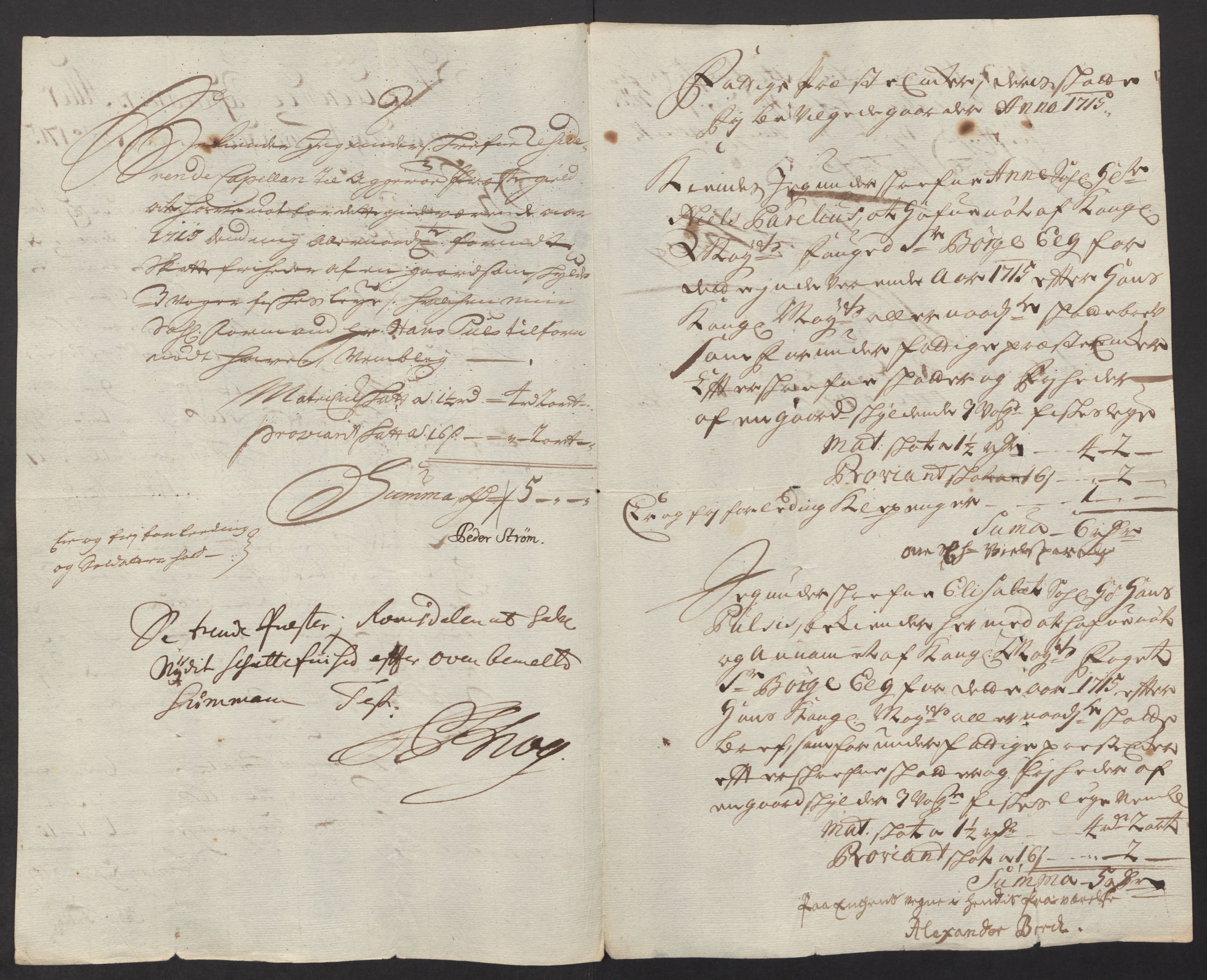 Rentekammeret inntil 1814, Reviderte regnskaper, Fogderegnskap, AV/RA-EA-4092/R55/L3663: Fogderegnskap Romsdal, 1715-1716, p. 203