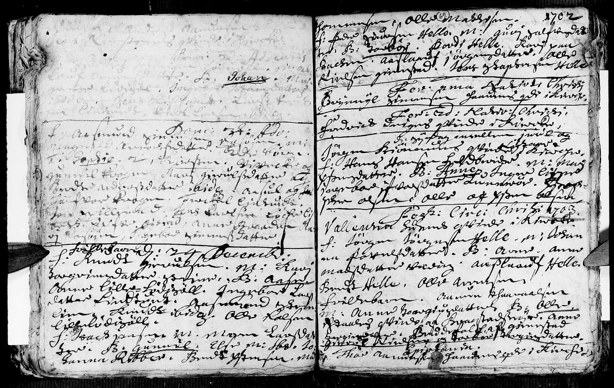 Øyestad sokneprestkontor, AV/SAK-1111-0049/F/Fa/L0002: Parish register (official) no. A 2, 1692-1722, p. 69