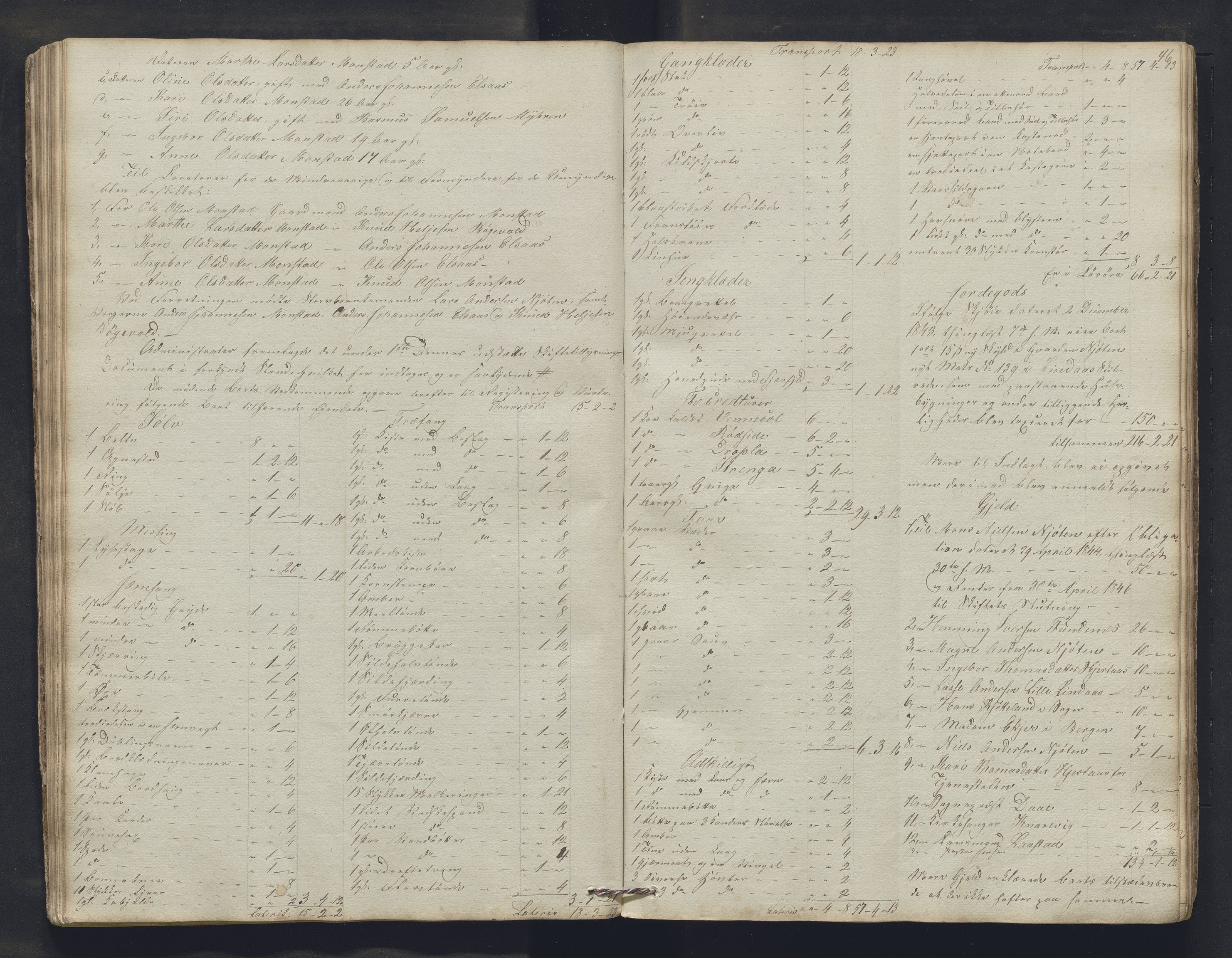 Nordhordland sorenskrivar, AV/SAB-A-2901/1/H/Hb/L0015: Registreringsprotokollar, 1846-1850, p. 46