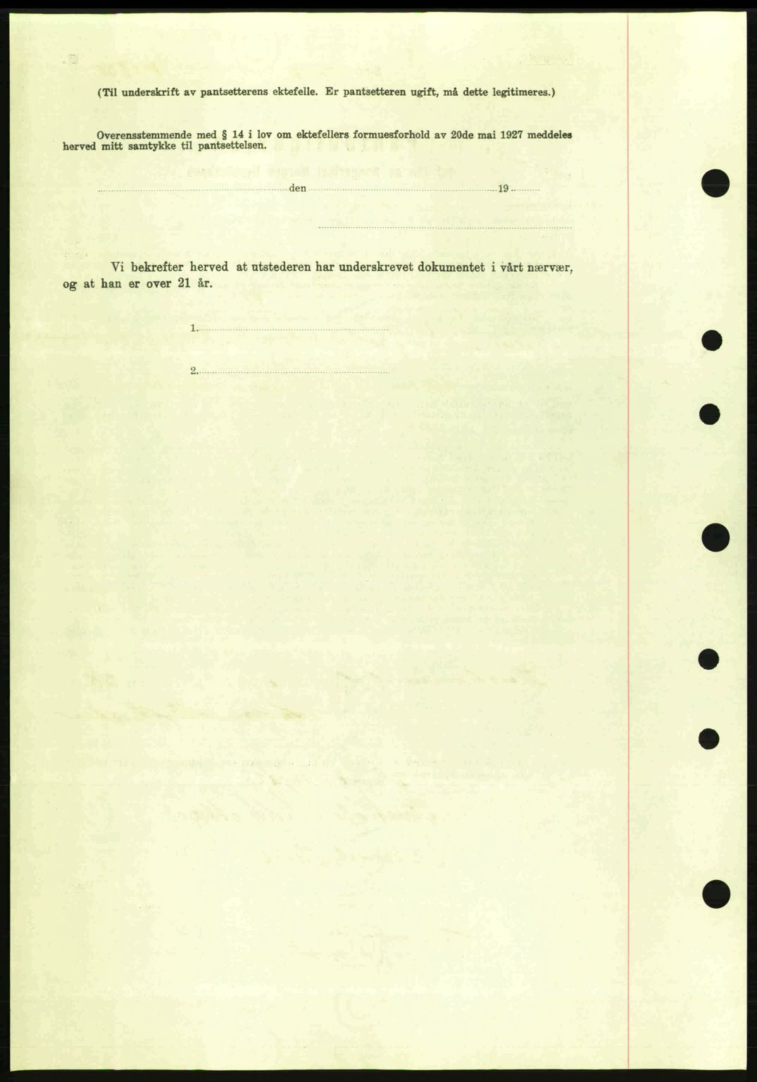 Kristiansund byfogd, SAT/A-4587/A/27: Mortgage book no. 31, 1938-1939, Diary no: : 38/1938