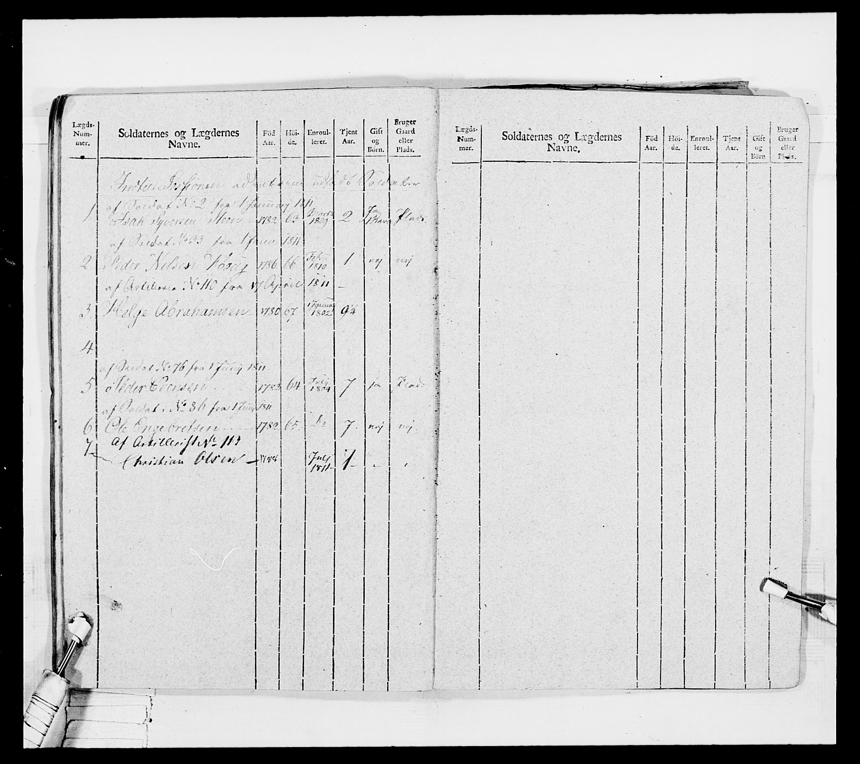 Generalitets- og kommissariatskollegiet, Det kongelige norske kommissariatskollegium, AV/RA-EA-5420/E/Eh/L0042: 1. Akershusiske nasjonale infanteriregiment, 1810, p. 236