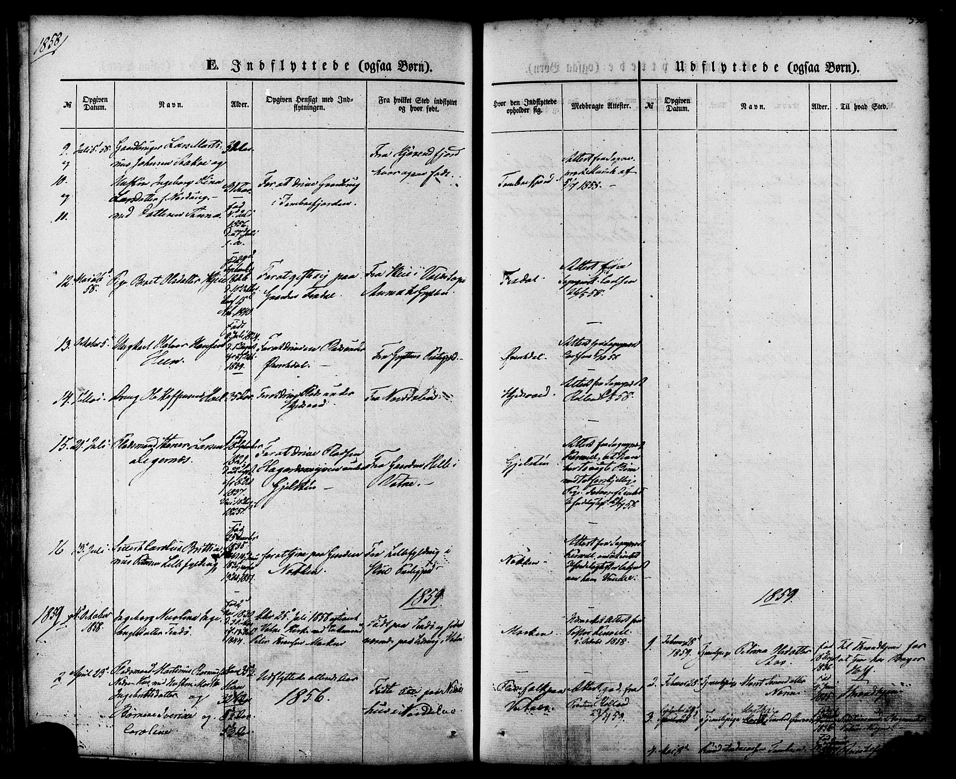 Ministerialprotokoller, klokkerbøker og fødselsregistre - Møre og Romsdal, AV/SAT-A-1454/539/L0529: Parish register (official) no. 539A02, 1848-1872, p. 336