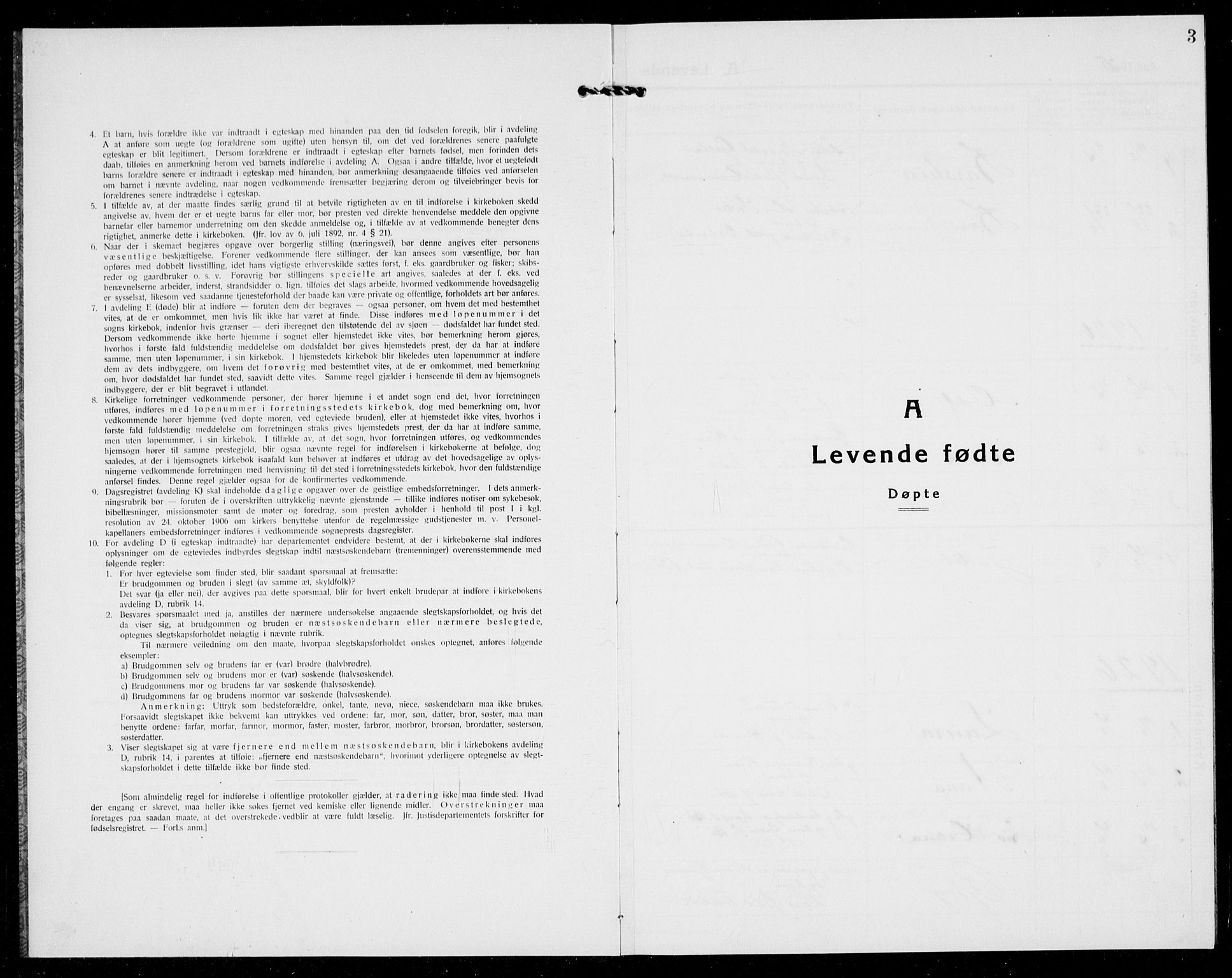 Rennesøy sokneprestkontor, SAST/A -101827/H/Ha/Hab/L0016: Parish register (copy) no. B 15, 1925-1941, p. 3