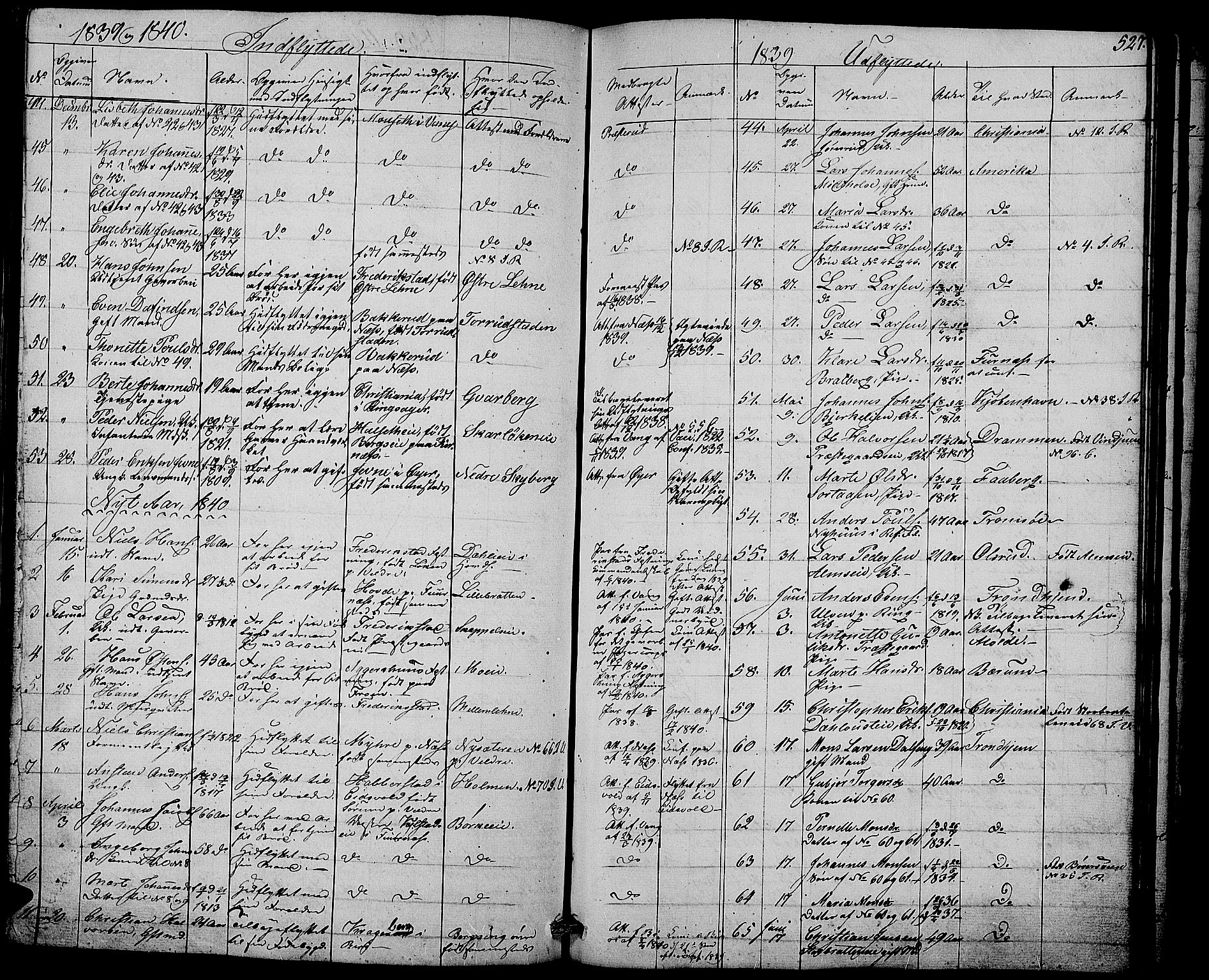 Ringsaker prestekontor, AV/SAH-PREST-014/L/La/L0005: Parish register (copy) no. 5, 1839-1850, p. 527