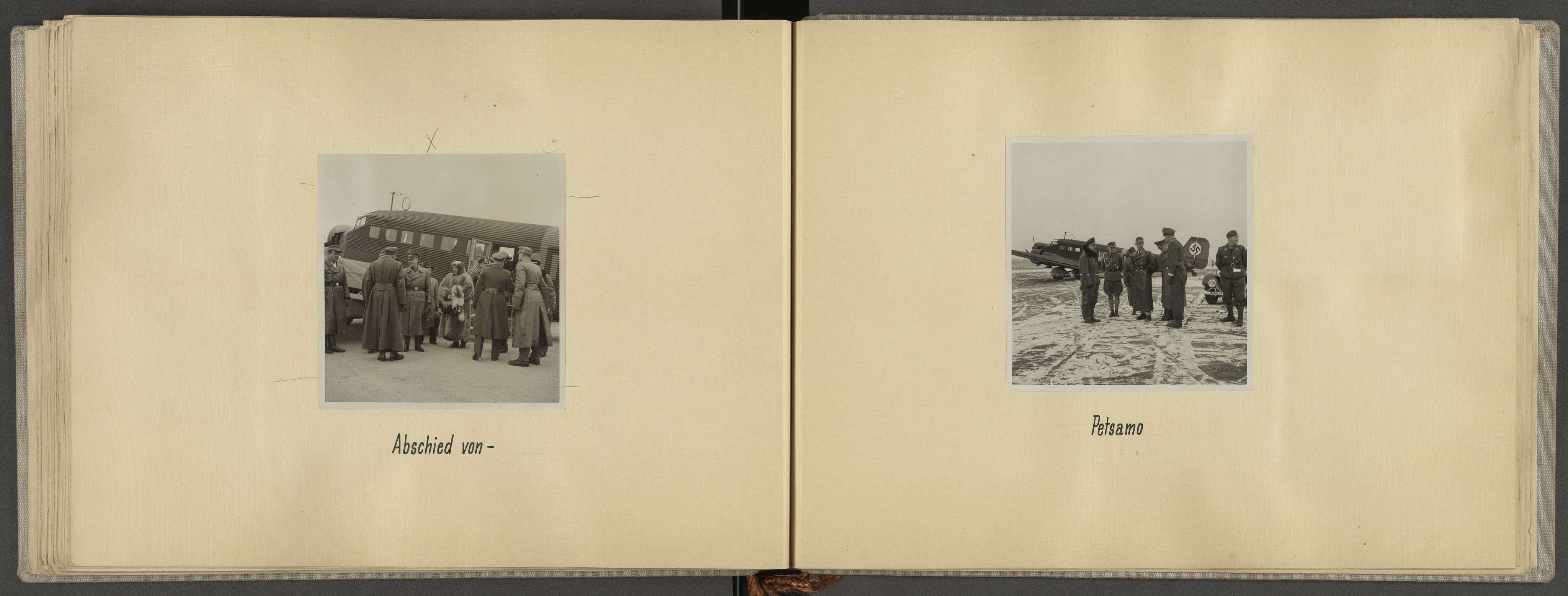 Tyske arkiver, Reichskommissariat, AV/RA-RAFA-2174/E/Ei/L0001: Reise des Reichskommissars nach Nord-Norwegen und Lappland vom 12. bis 23. Oktober 1942 , 1942