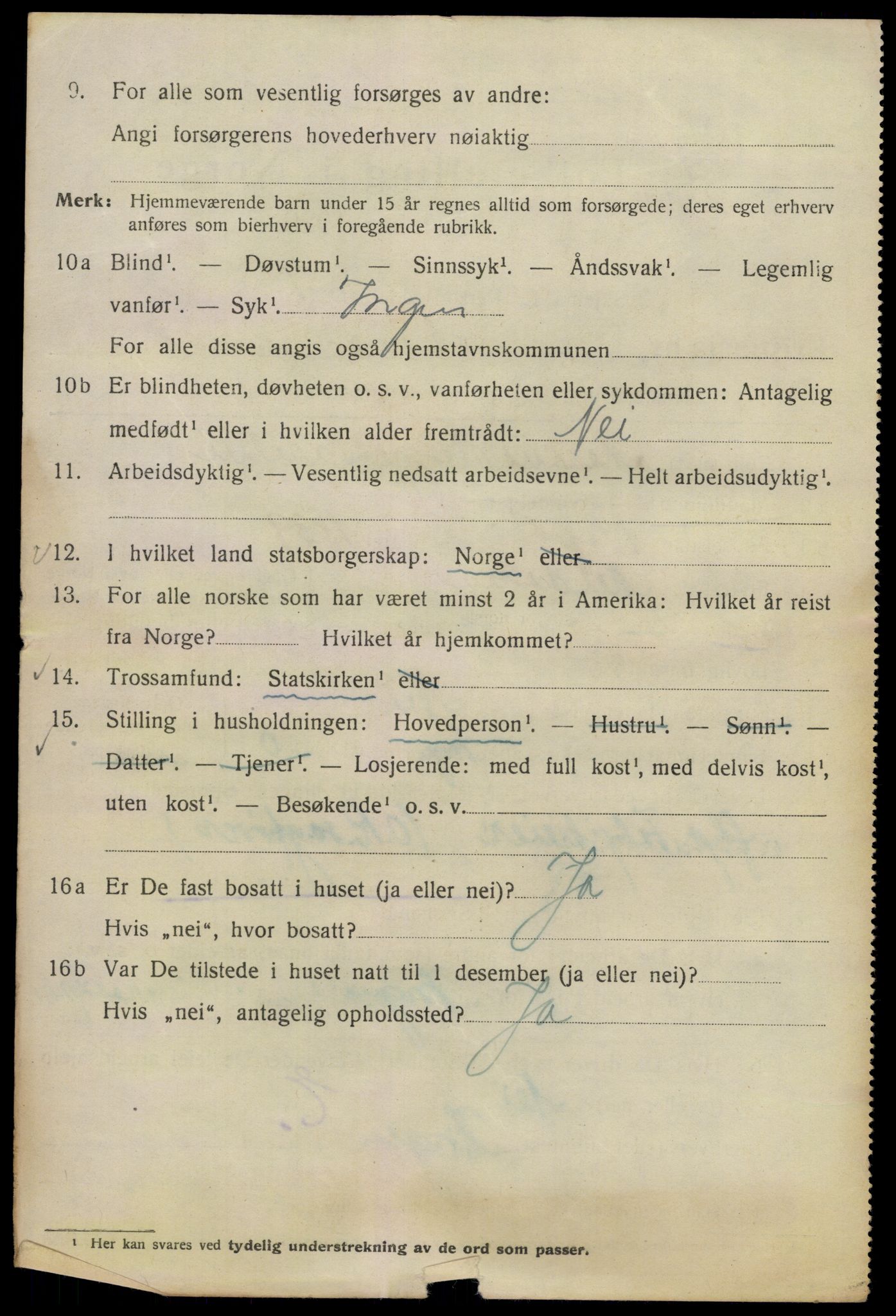 SAO, 1920 census for Kristiania, 1920, p. 460272