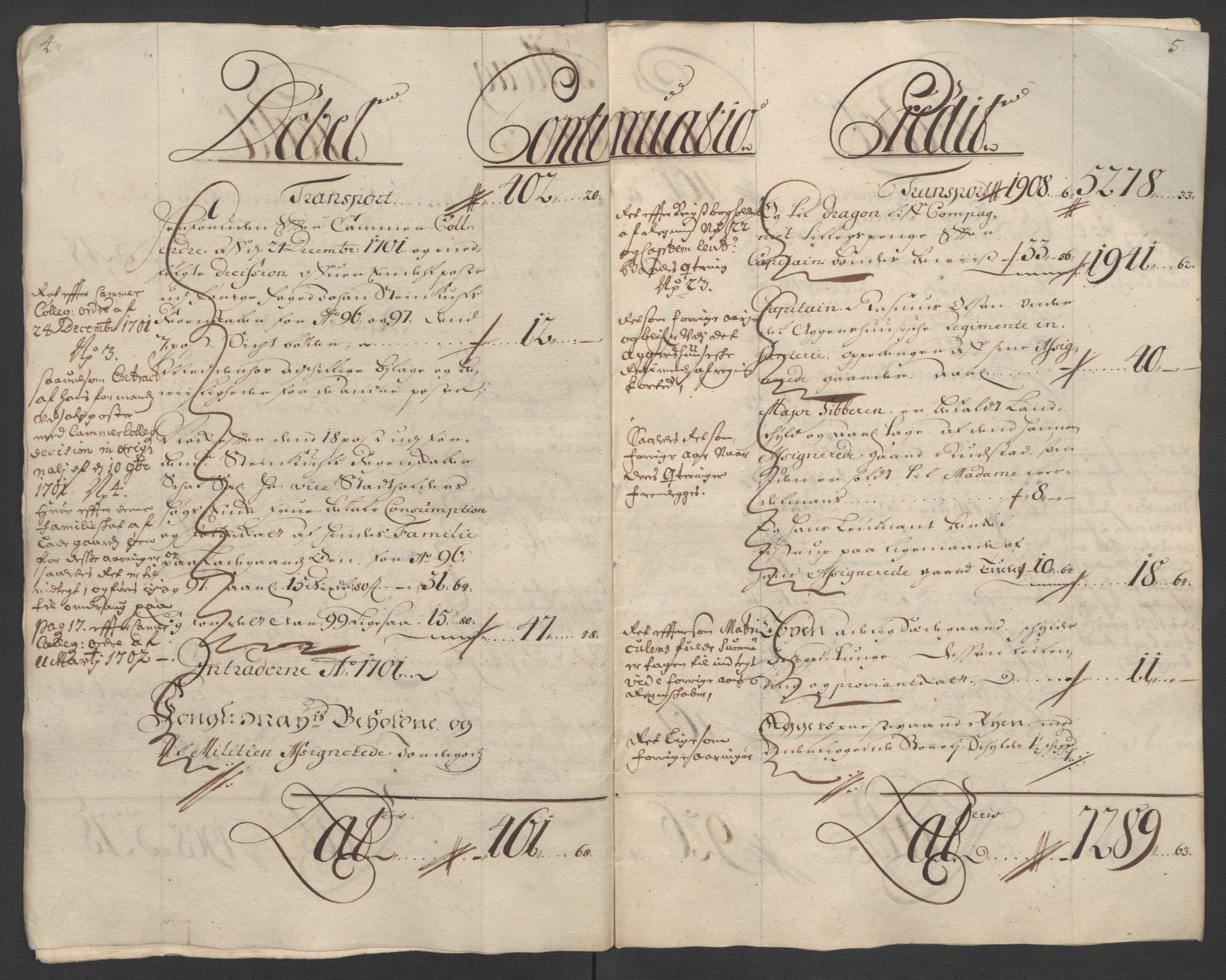 Rentekammeret inntil 1814, Reviderte regnskaper, Fogderegnskap, AV/RA-EA-4092/R10/L0444: Fogderegnskap Aker og Follo, 1701-1702, p. 17