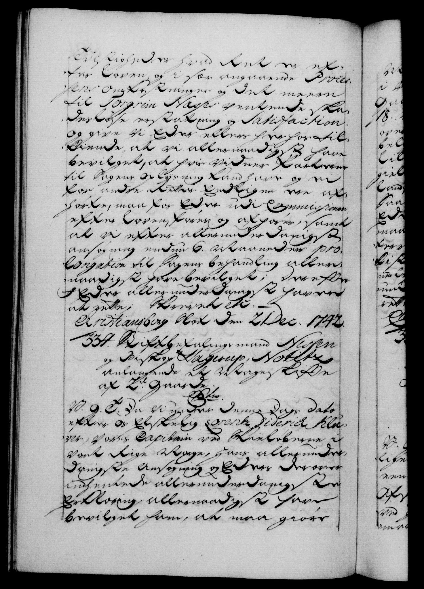 Danske Kanselli 1572-1799, RA/EA-3023/F/Fc/Fca/Fcab/L0029: Norske tegnelser, 1741-1743, p. 661b