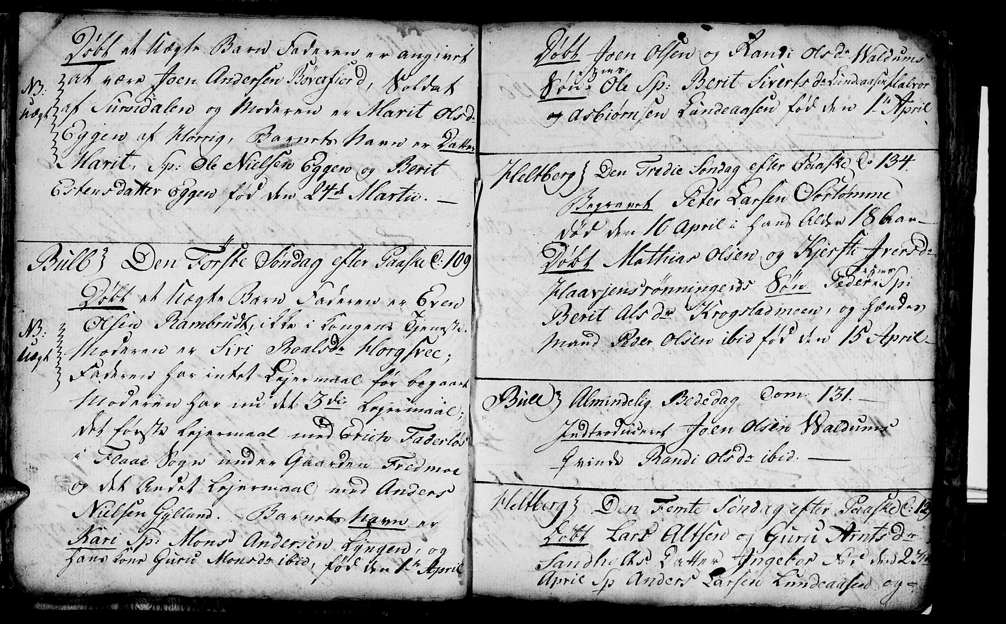 Ministerialprotokoller, klokkerbøker og fødselsregistre - Sør-Trøndelag, AV/SAT-A-1456/692/L1107: Parish register (copy) no. 692C02, 1809-1824