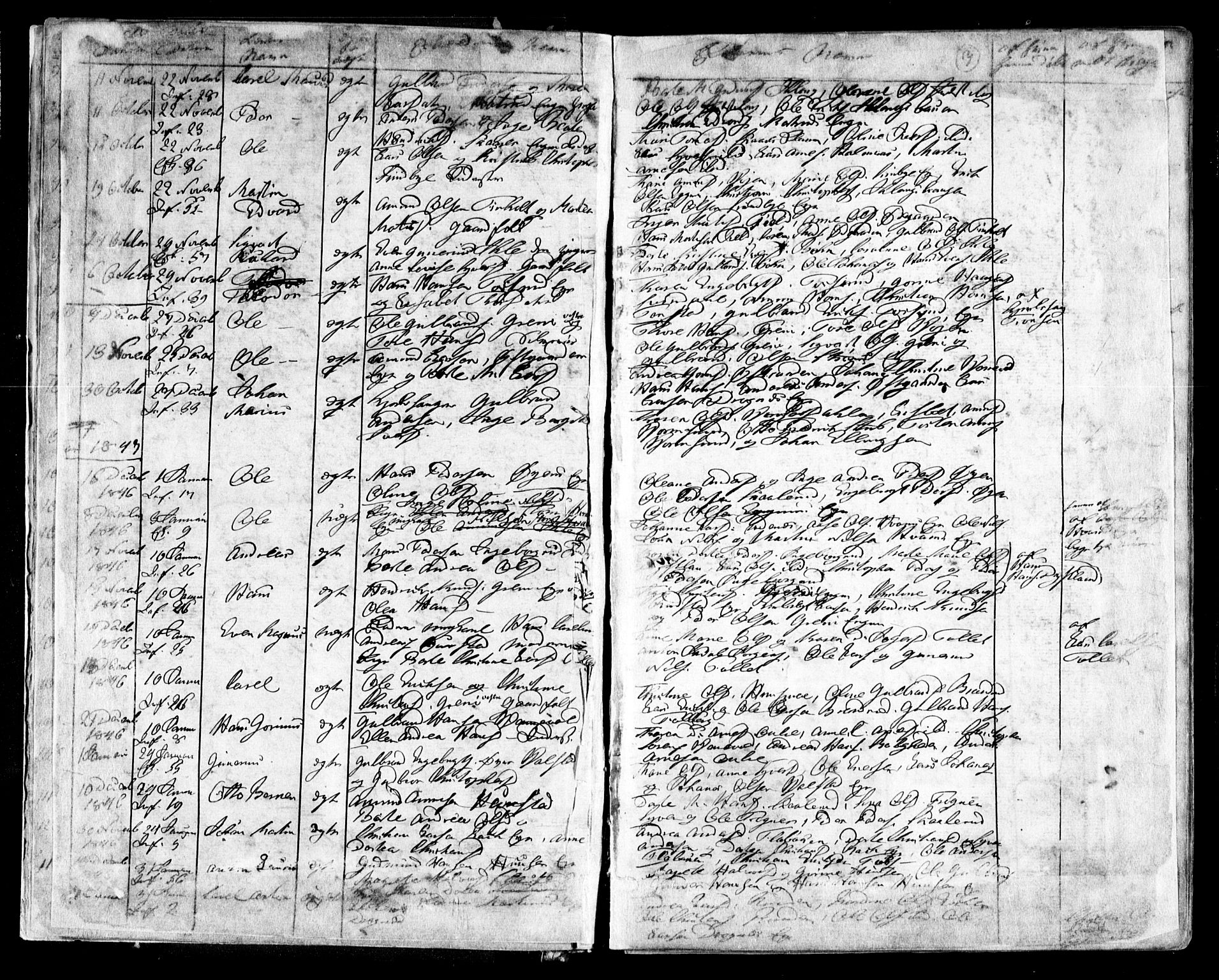 Nes prestekontor Kirkebøker, SAO/A-10410/F/Fa/L0007: Parish register (official) no. I 7, 1846-1858, p. 7