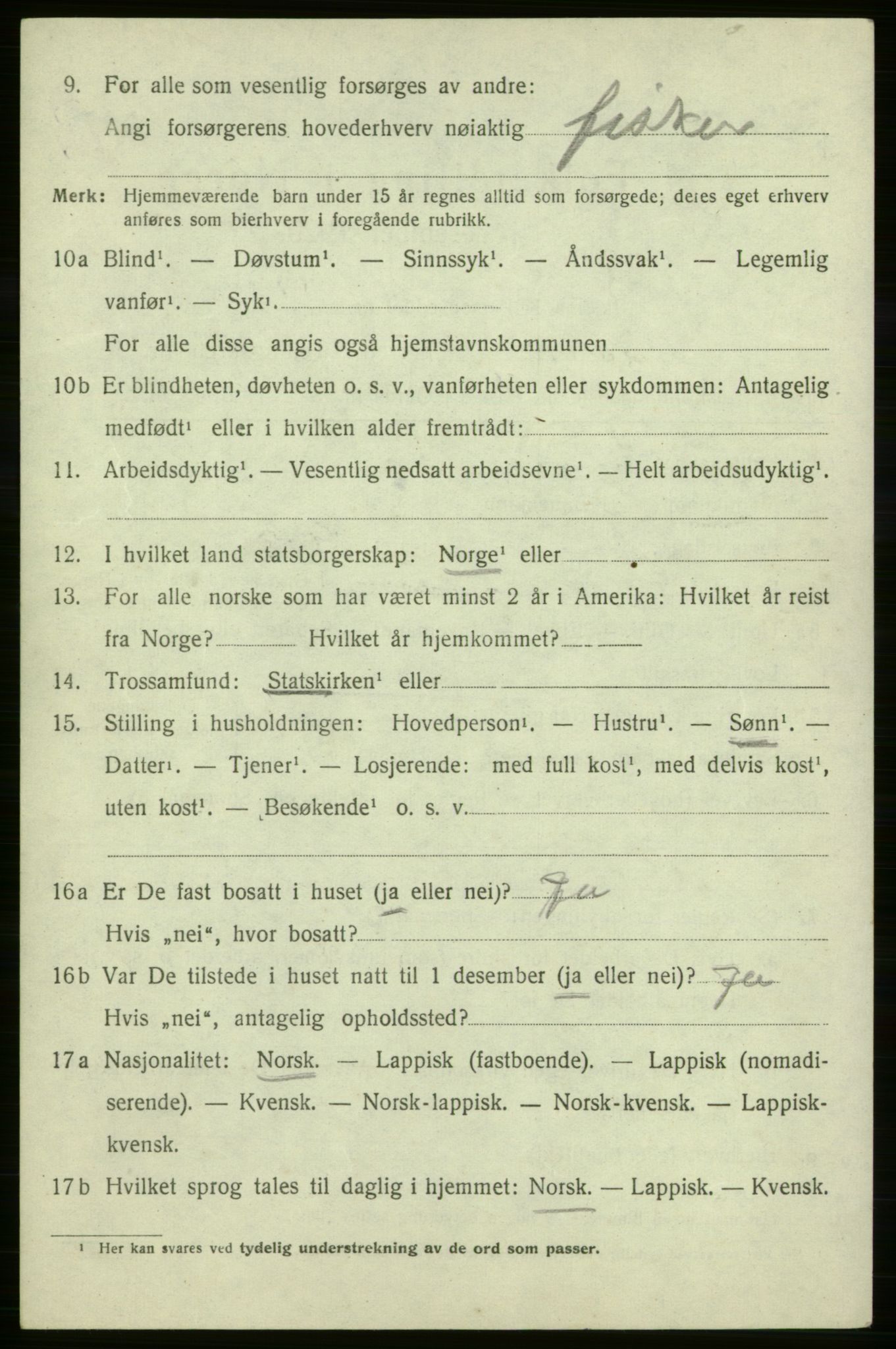 SATØ, 1920 census for Måsøy, 1920, p. 1211