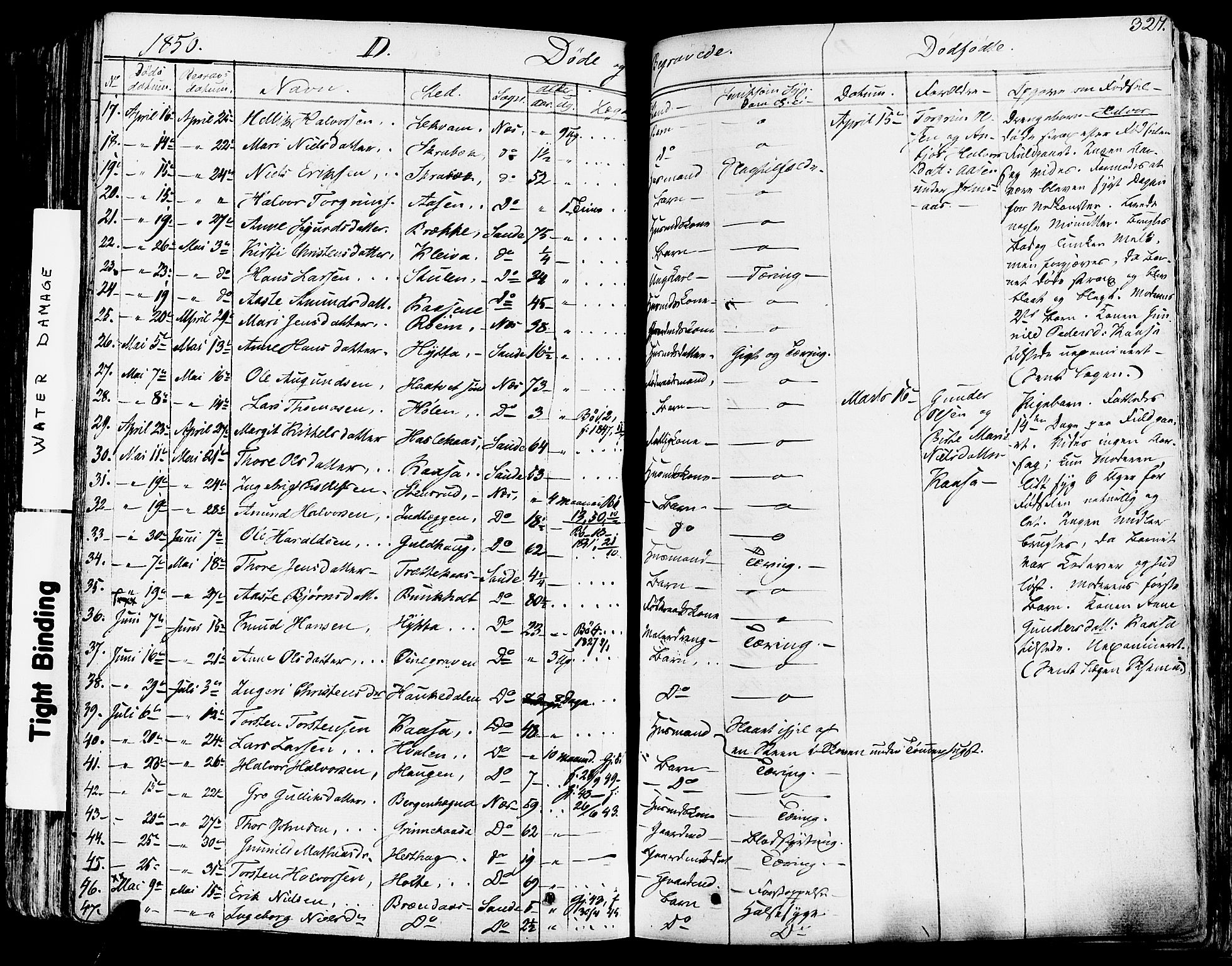 Sauherad kirkebøker, SAKO/A-298/F/Fa/L0006: Parish register (official) no. I 6, 1827-1850, p. 327