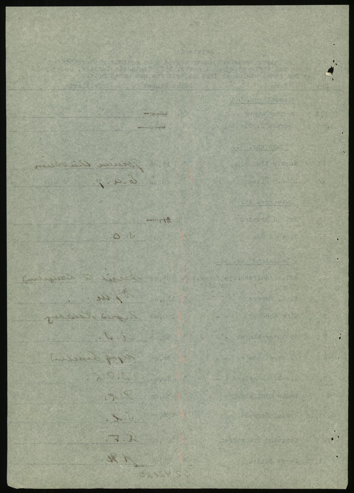 Forsvarsdepartementet, 10. kontor / Oppgjørskontoret, AV/RA-RAFA-1225/D/Db/L0180: Lista oppgjørskontor, 1942-1952, p. 1018