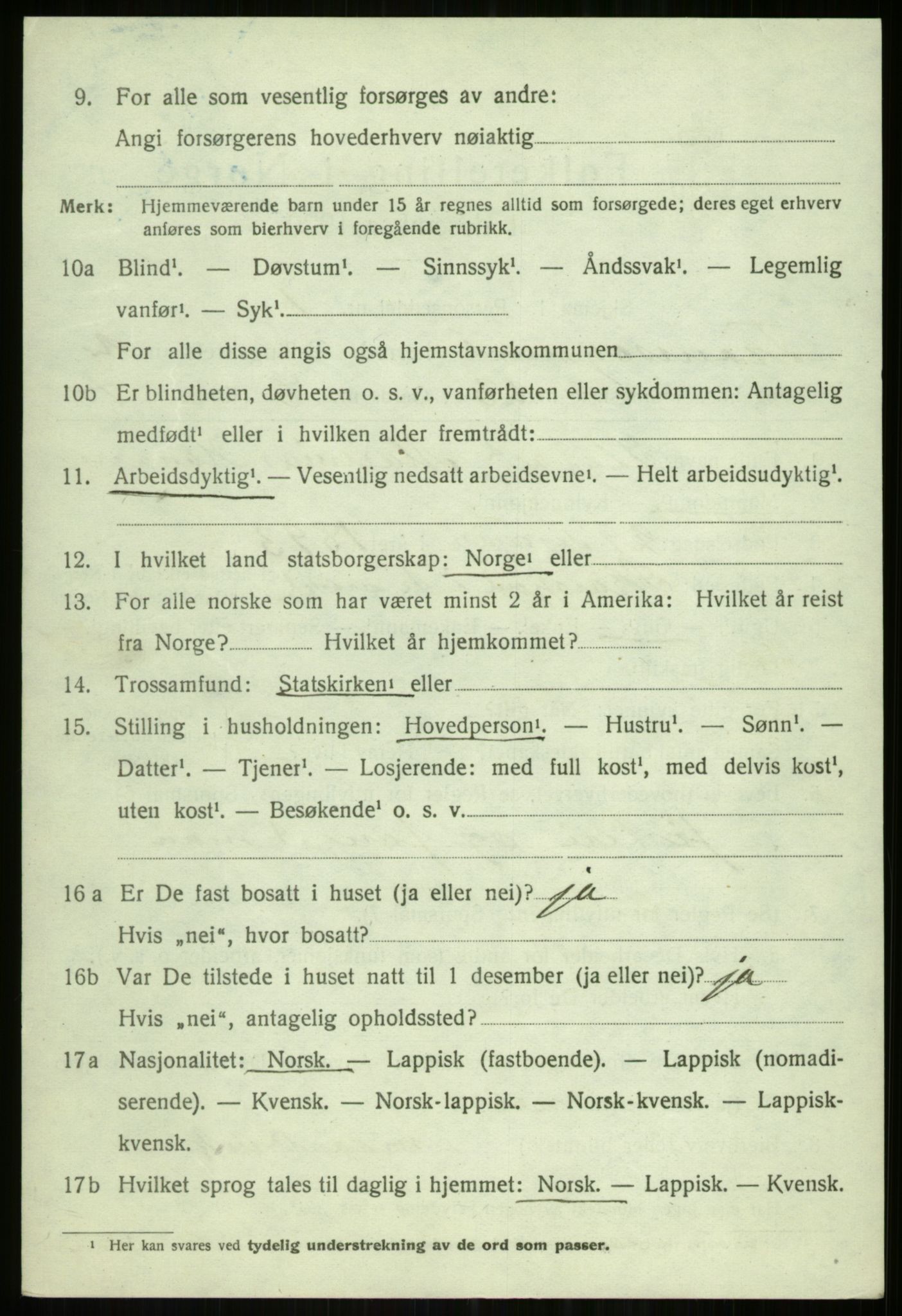 SATØ, 1920 census for Tromsøysund, 1920, p. 2677