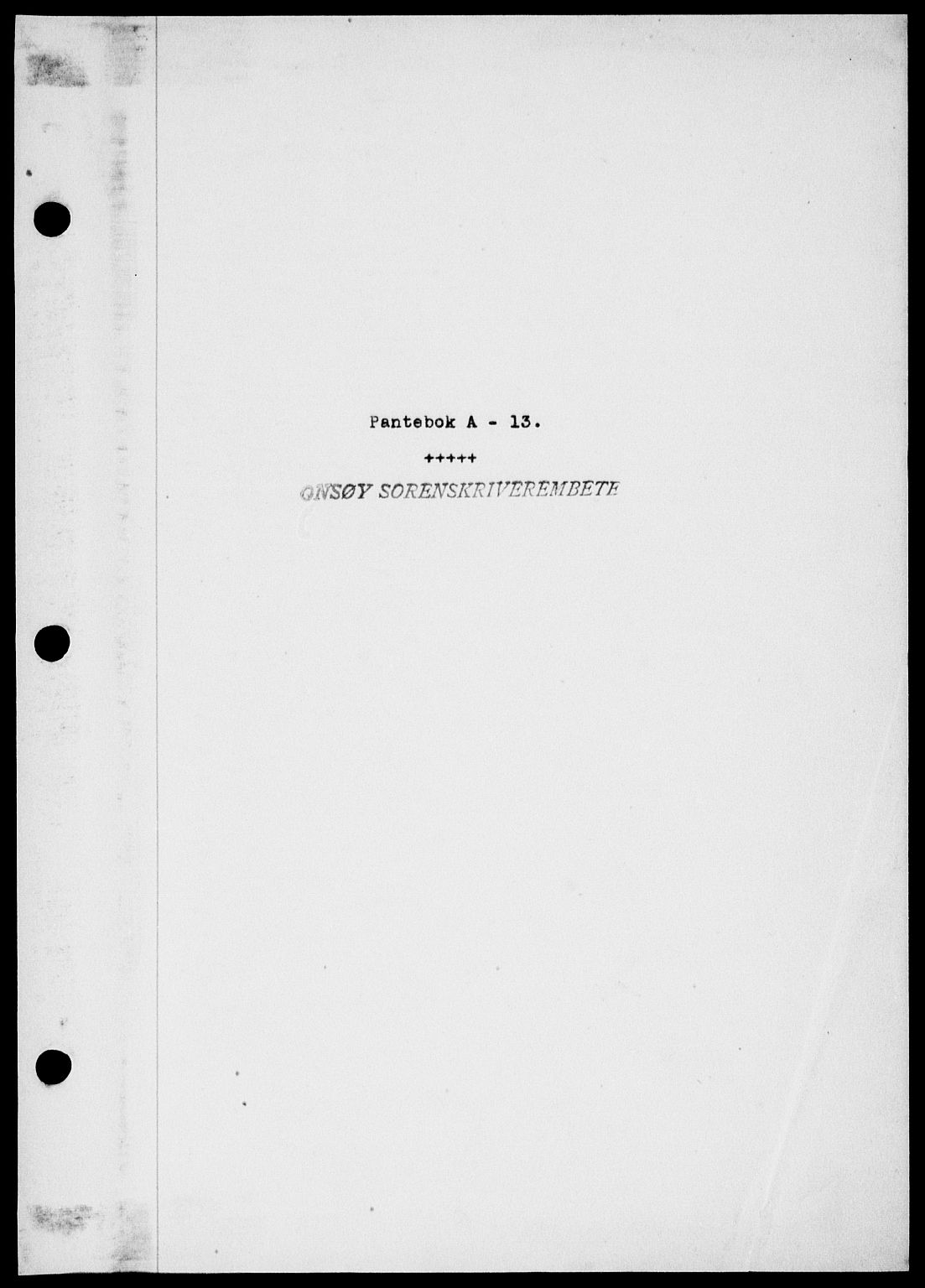 Onsøy sorenskriveri, SAO/A-10474/G/Ga/Gab/L0013: Mortgage book no. II A-13, 1944-1944