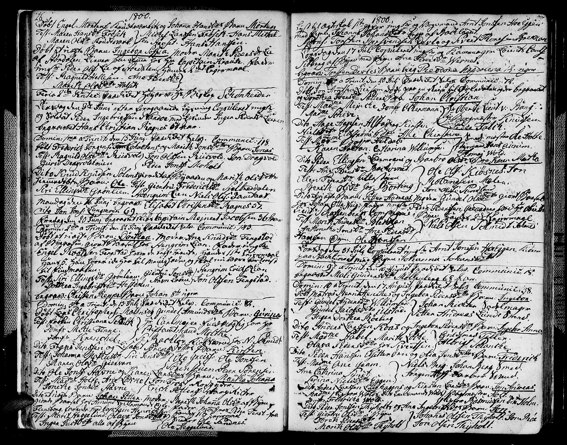 Ministerialprotokoller, klokkerbøker og fødselsregistre - Sør-Trøndelag, SAT/A-1456/604/L0181: Parish register (official) no. 604A02, 1798-1817, p. 26-27