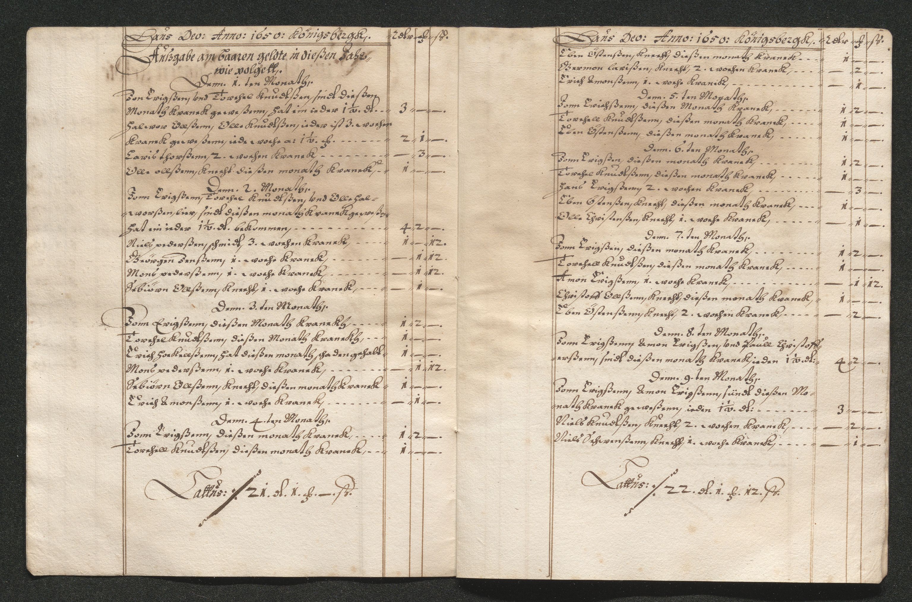 Kongsberg Sølvverk 1623-1816, AV/SAKO-EA-3135/001/D/Di/Dib/L0004: Regnskaper for knappschaftkassen , 1630-1663, p. 338