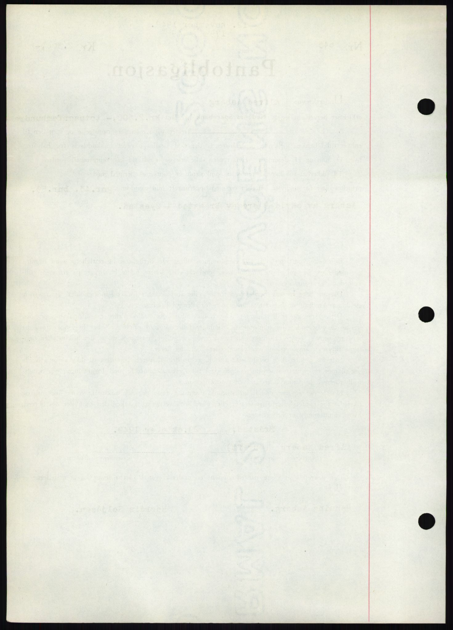 Nedenes sorenskriveri, SAK/1221-0006/G/Gb/Gbb/L0007: Mortgage book no. B7, 1949-1950, Diary no: : 1799/1949