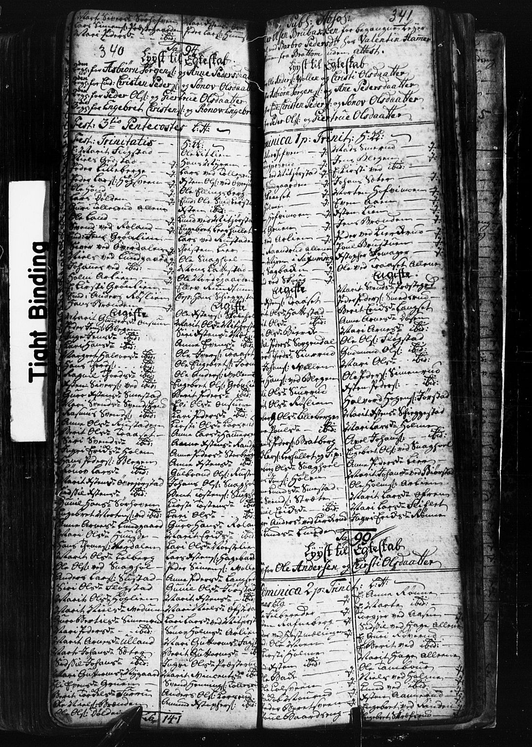 Fåberg prestekontor, AV/SAH-PREST-086/H/Ha/Hab/L0001: Parish register (copy) no. 1, 1727-1767, p. 340-341