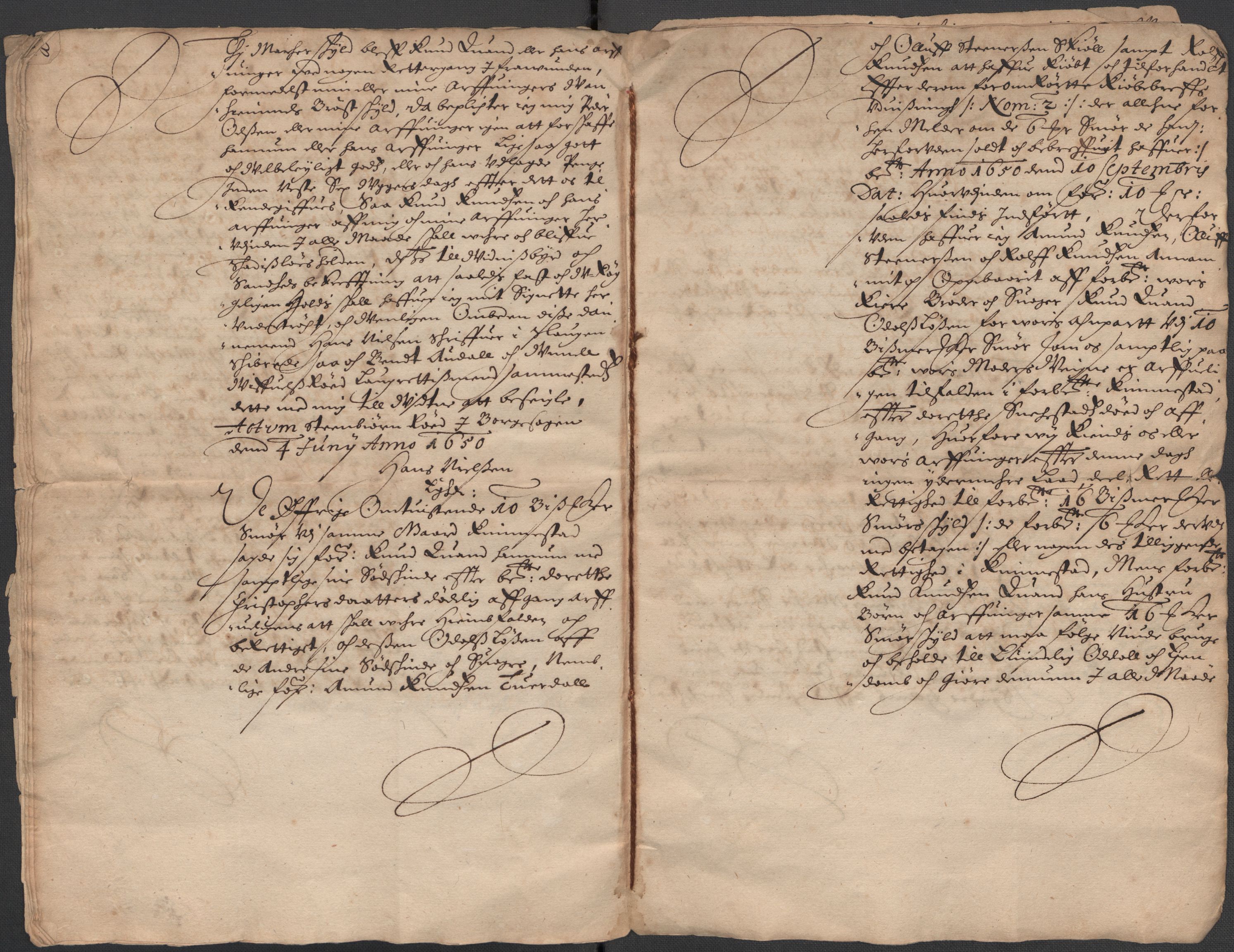 Riksarkivets diplomsamling, AV/RA-EA-5965/F15/L0024: Prestearkiv - Vestfold, 1619-1681, p. 169